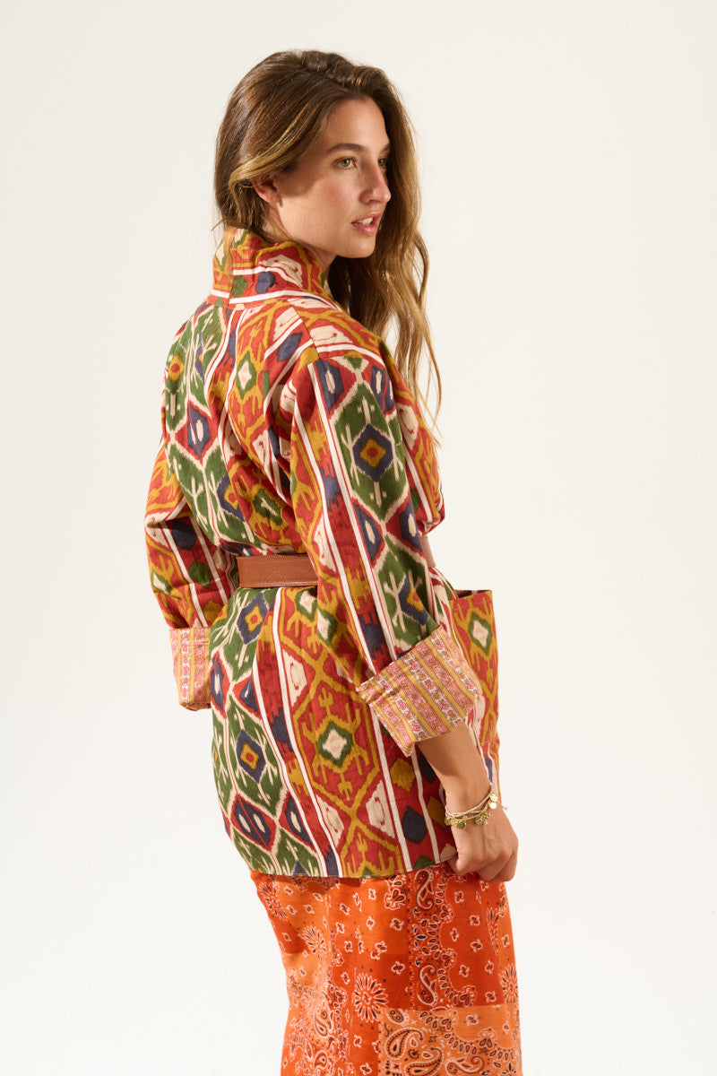 CHAQUETA TIBERIA MULTICOLOR