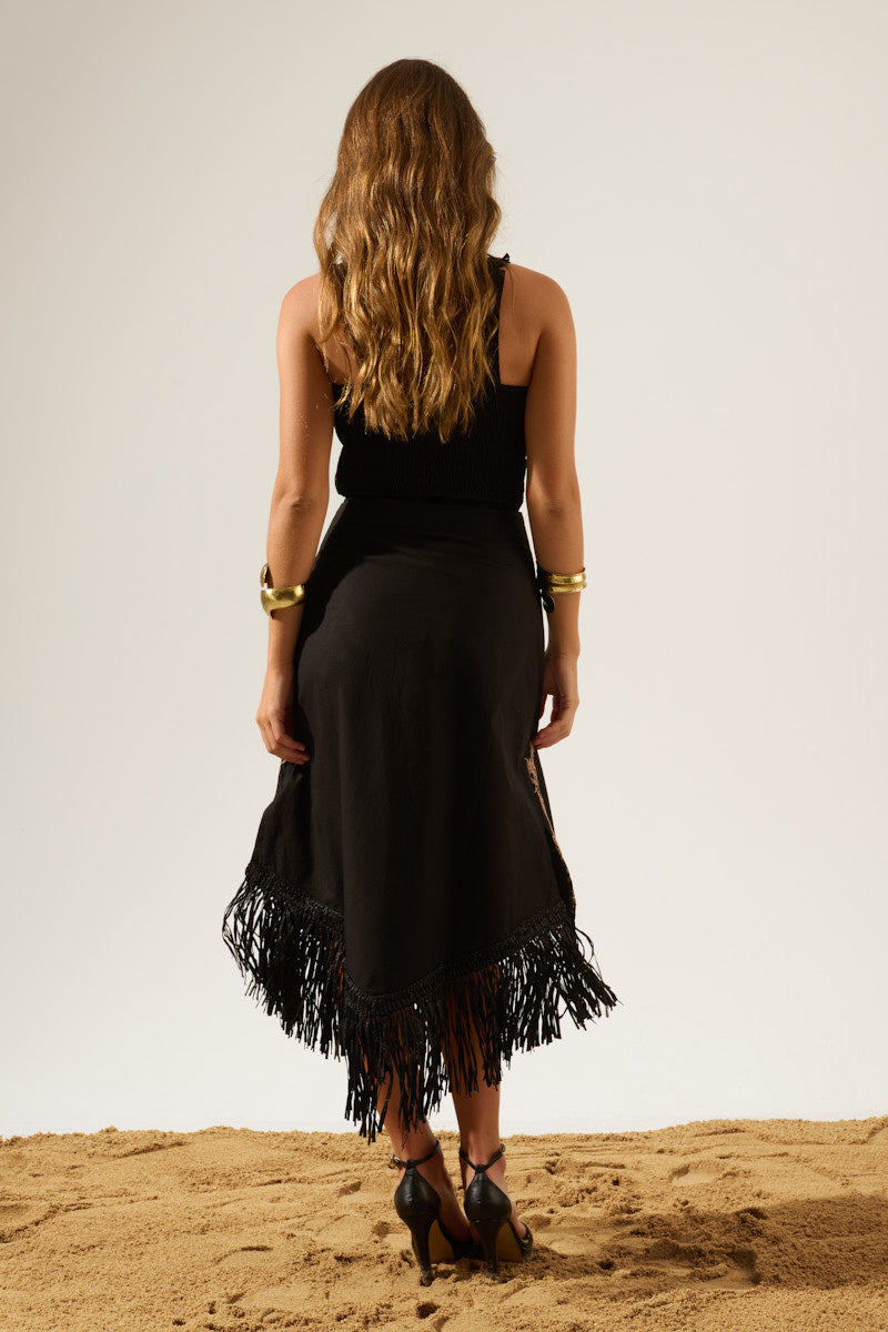 ZAHIRA BLACK SKIRT