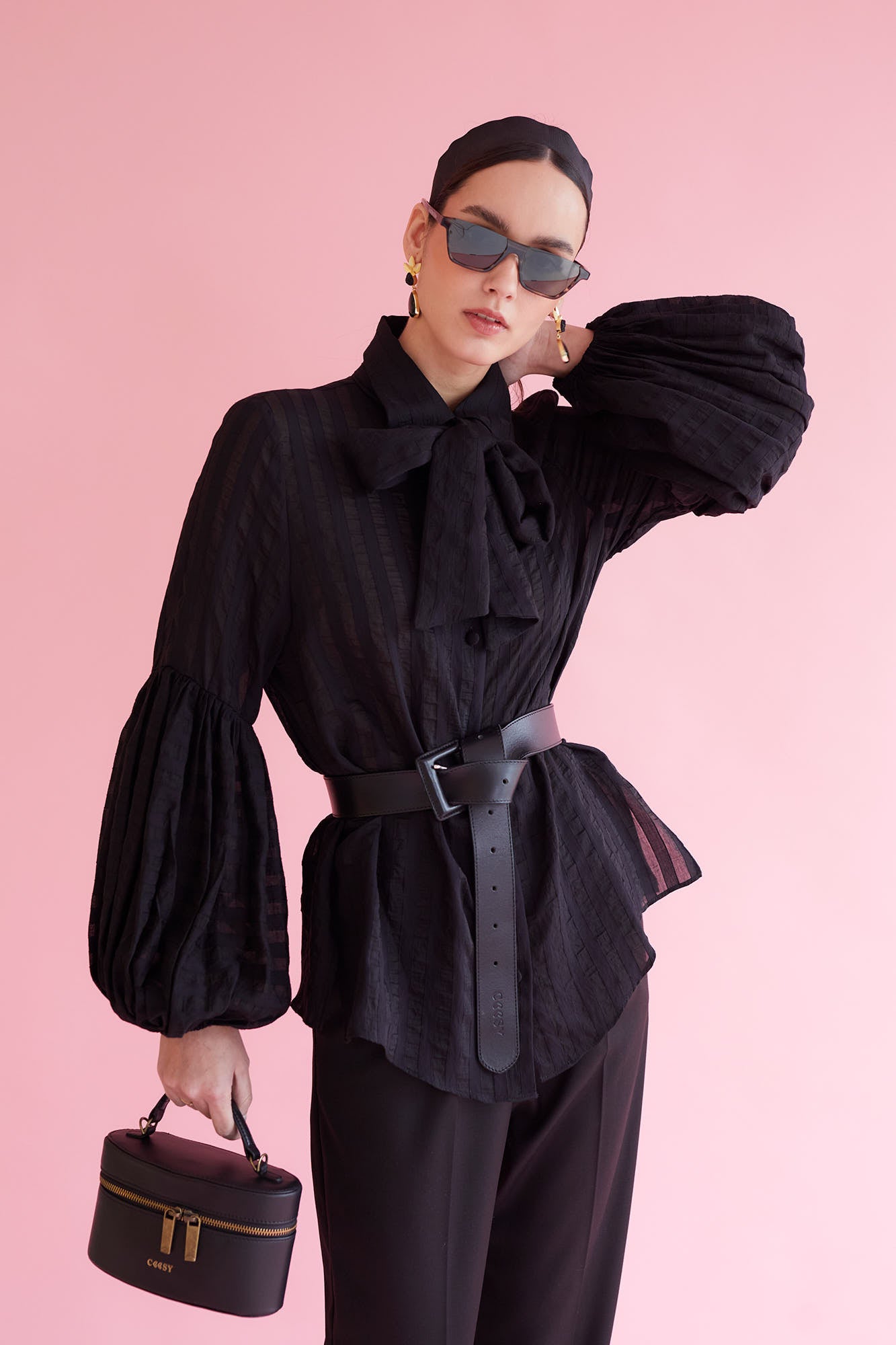 SAC DE POITRINE NOIR