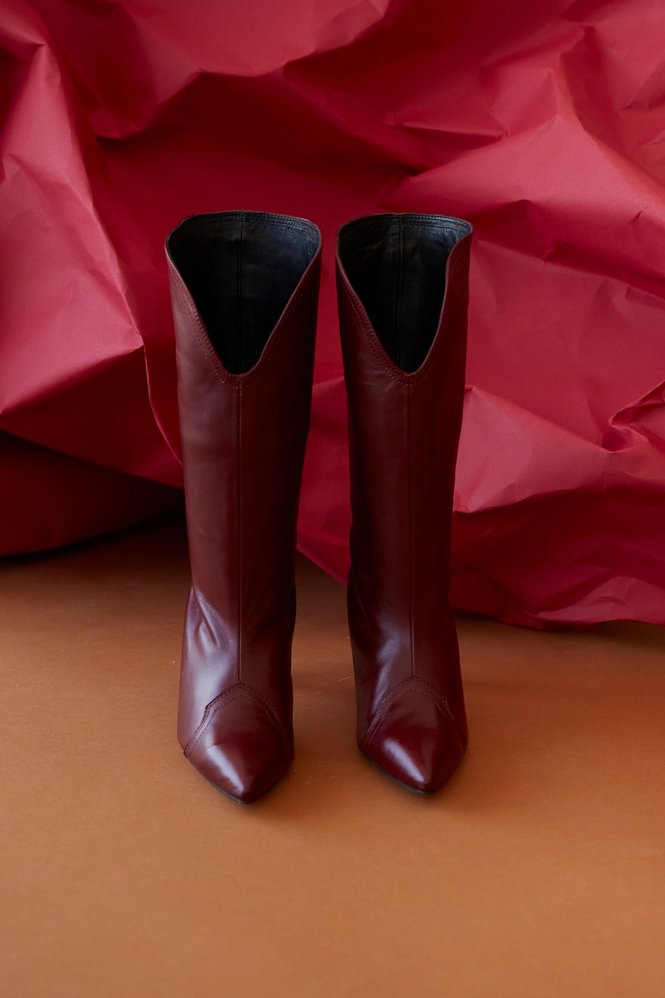 BOTAS LISA BURDEOS