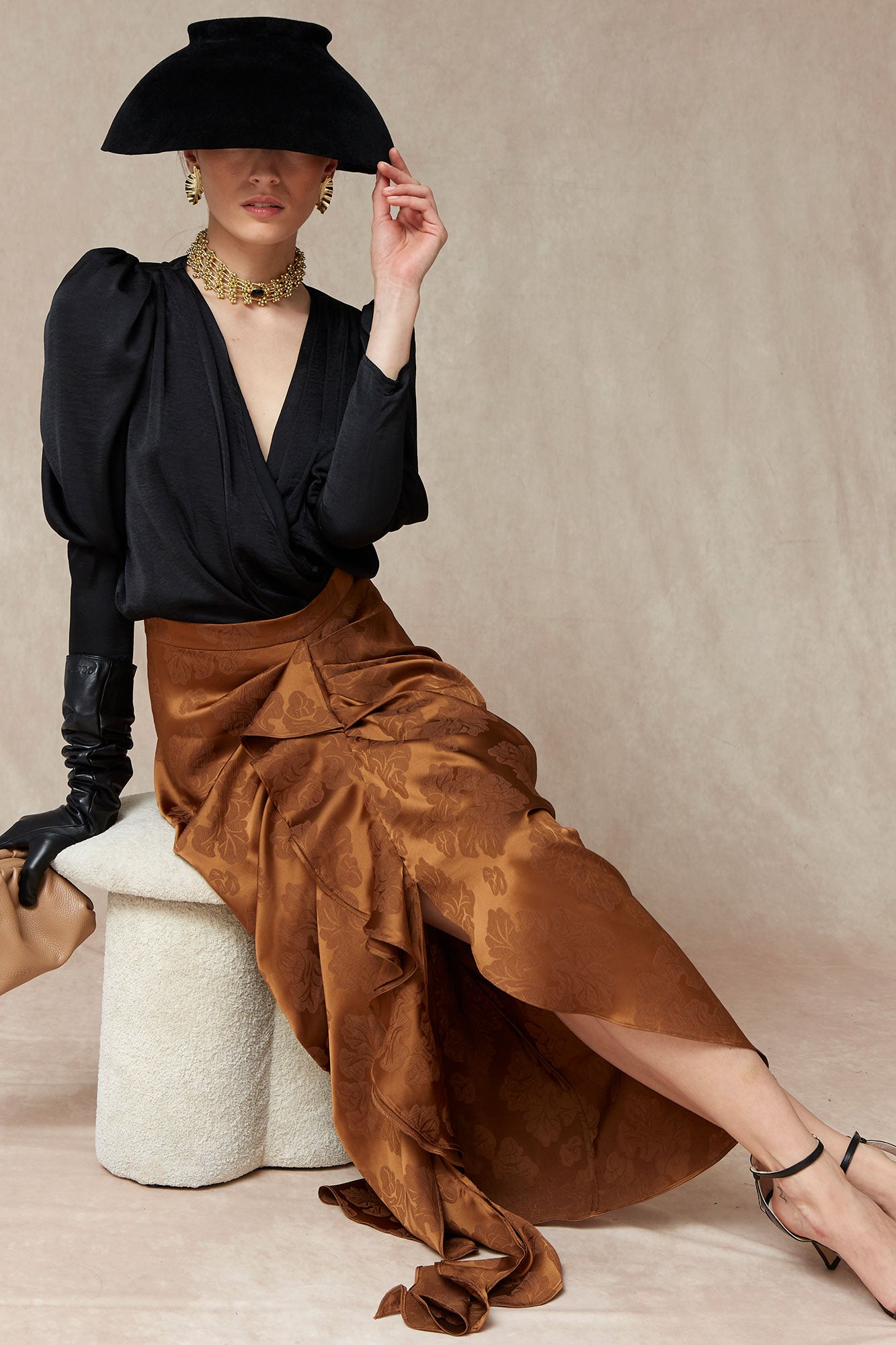 GRACIELA BLACK BLOUSE