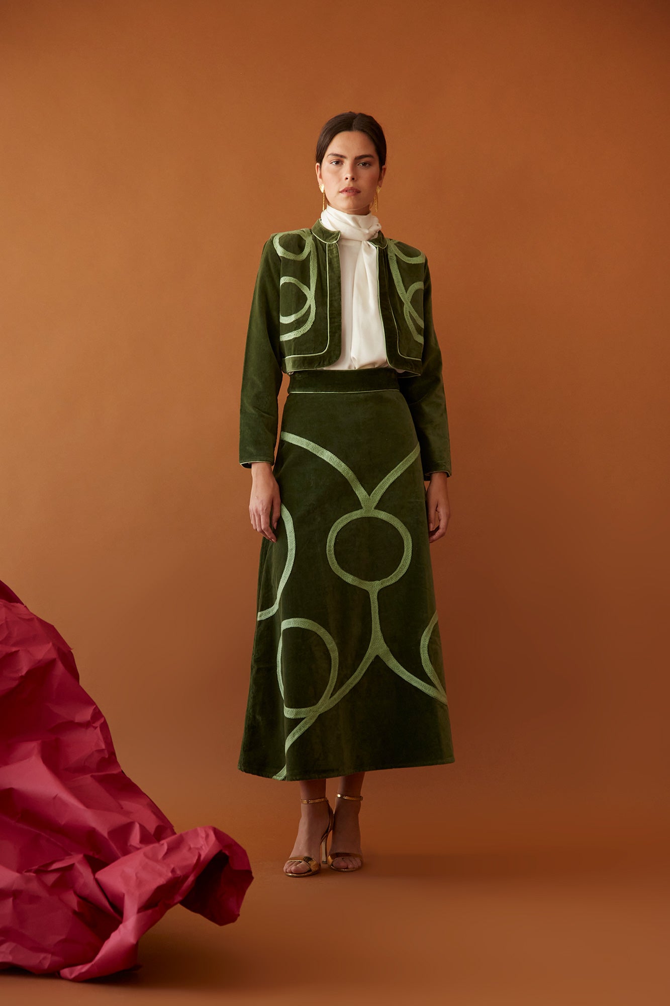 VESTE VERTE BIANCA
