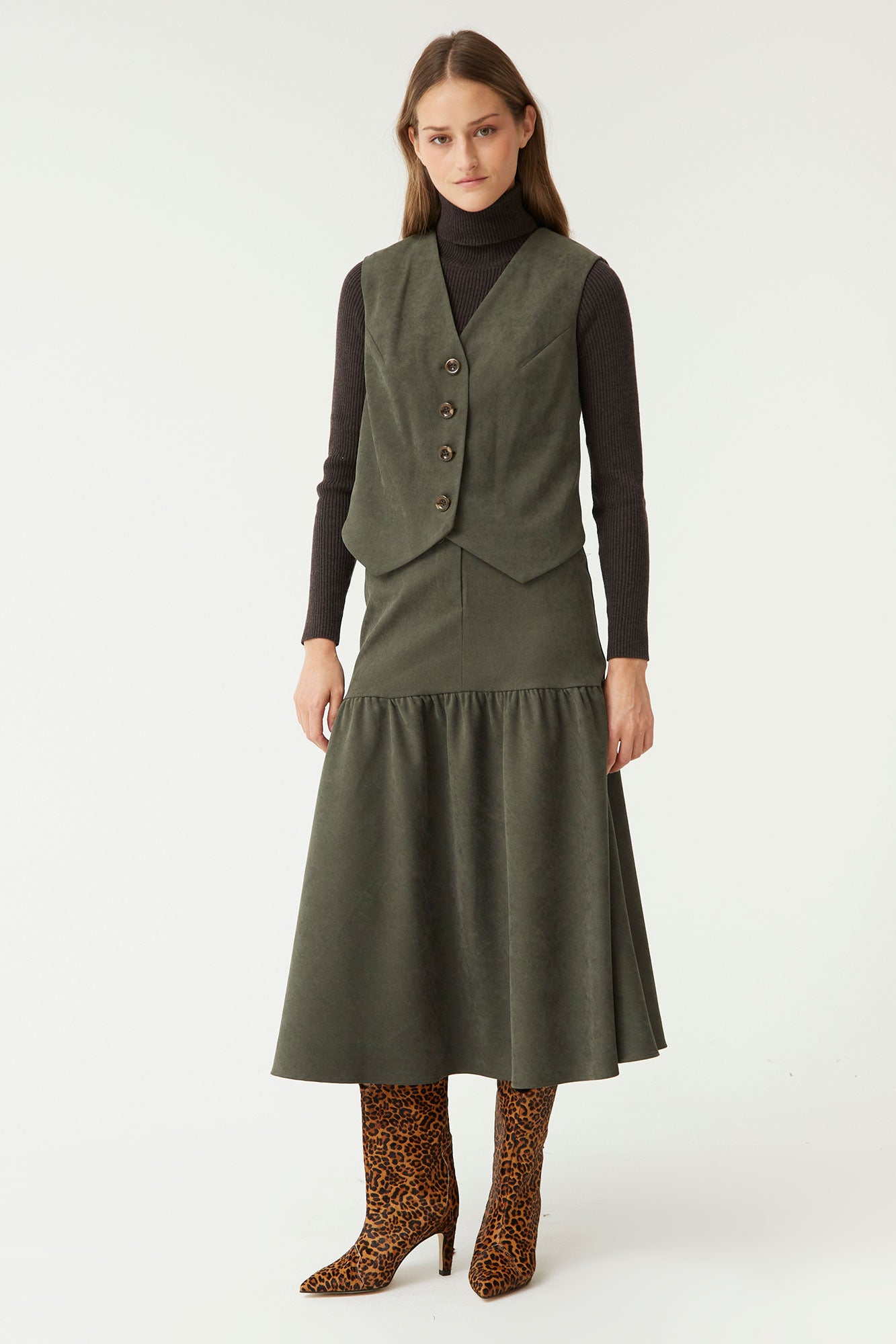 GREEN KESSO VEST