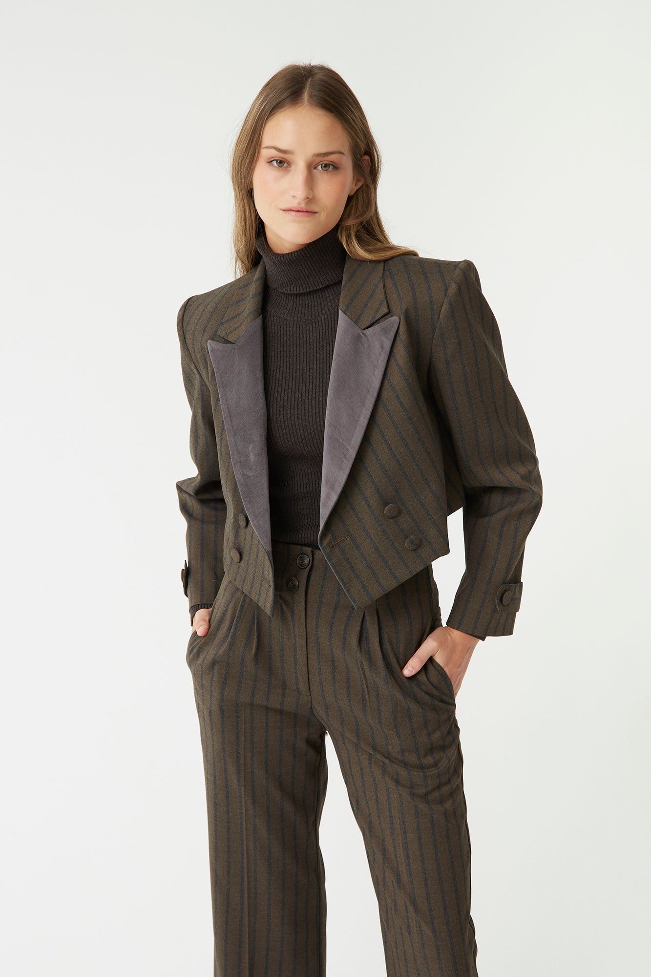 CHAQUETA DIPLOMÁTICO OU MARRON