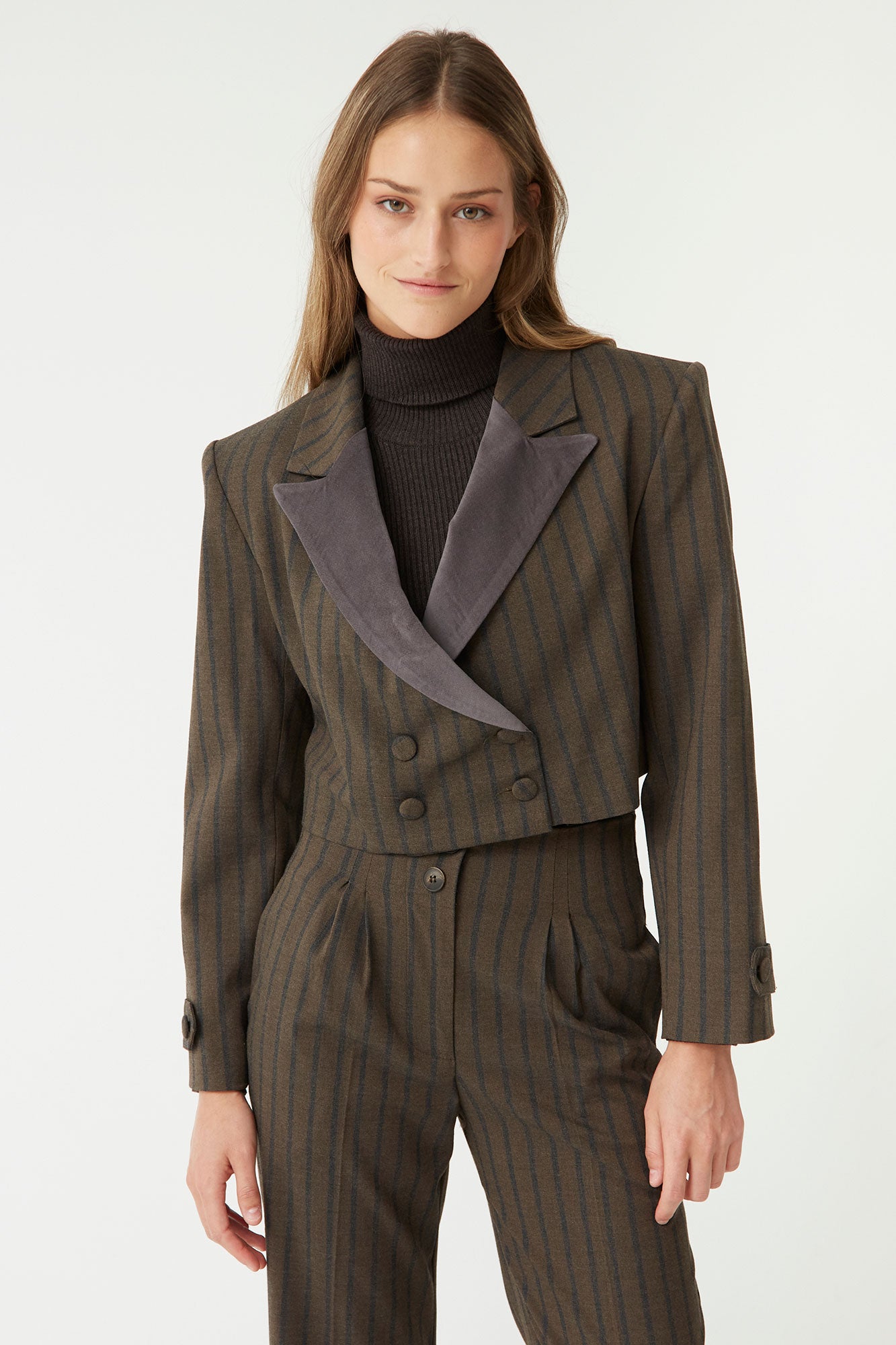 CHAQUETA DIPLOMÁTICO OU MARRON