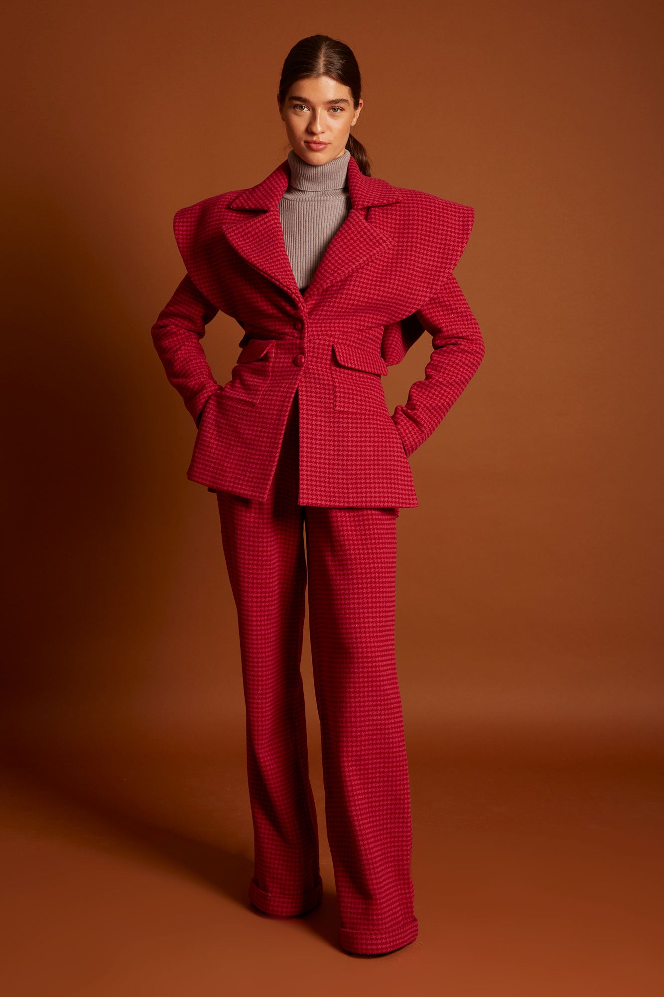 PANTALON GALES ROSA