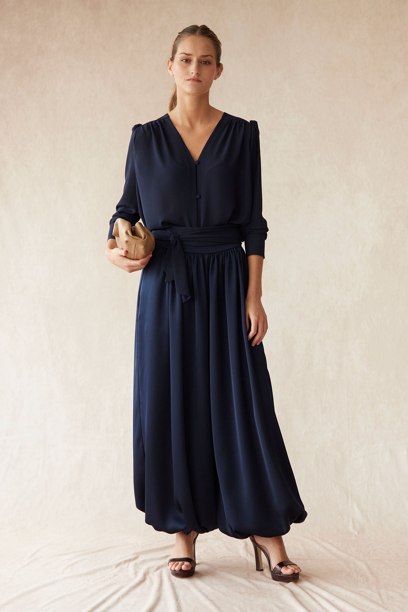 PANTALON ELVA MARINO