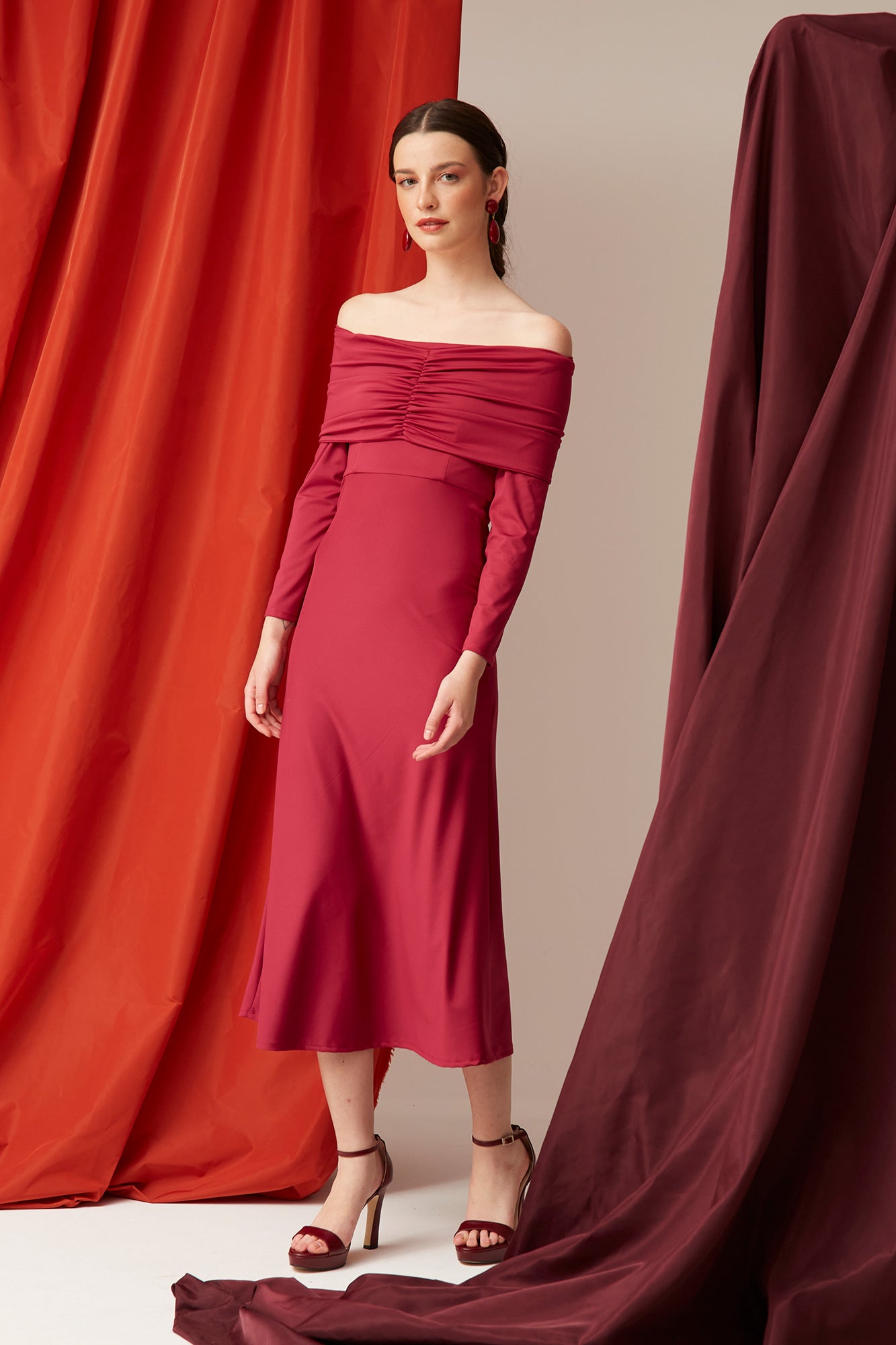 LAILA FUCHSIA DRESS