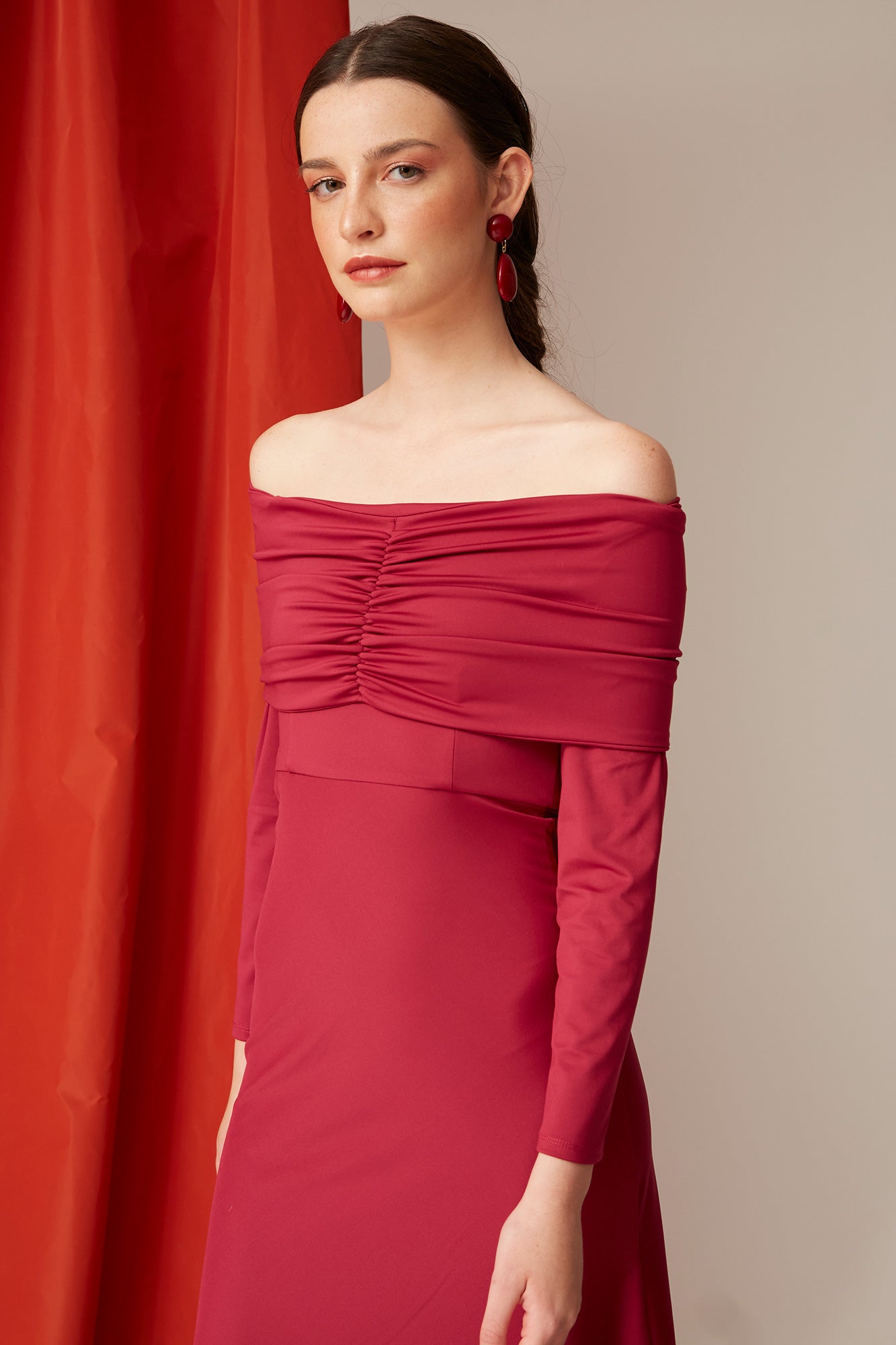 LAILA FUCHSIA DRESS