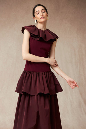 VESTIDO SELENE GRANATE