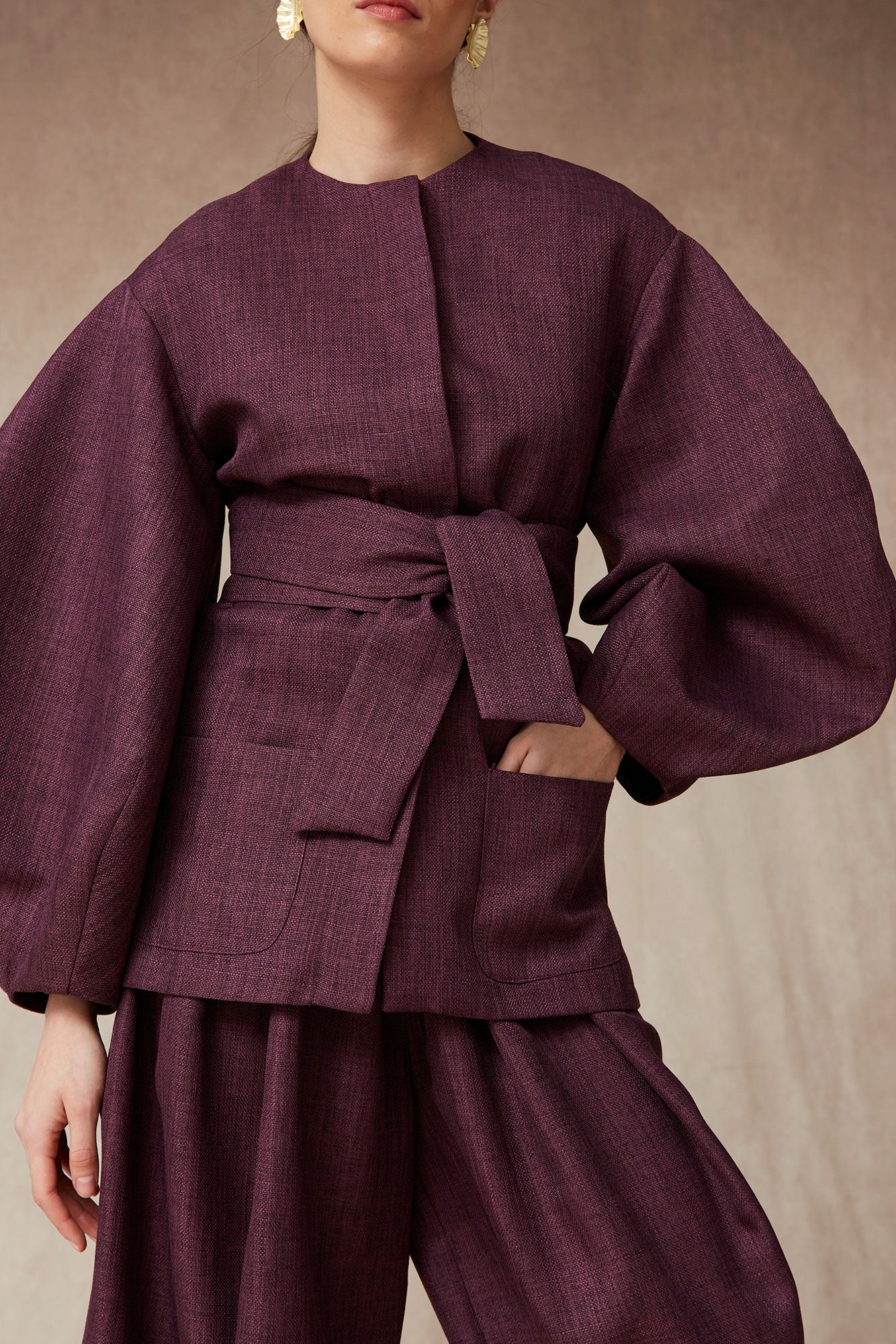 CHAQUETA CHLOE MORADO