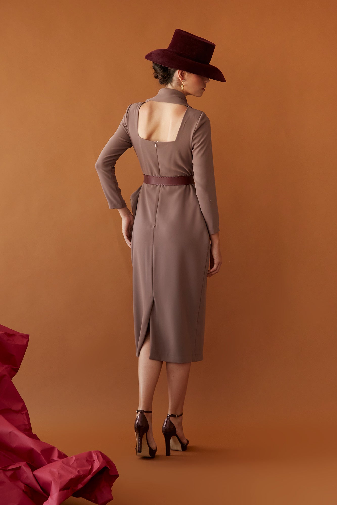 VESTIDO CINZA MERCIA