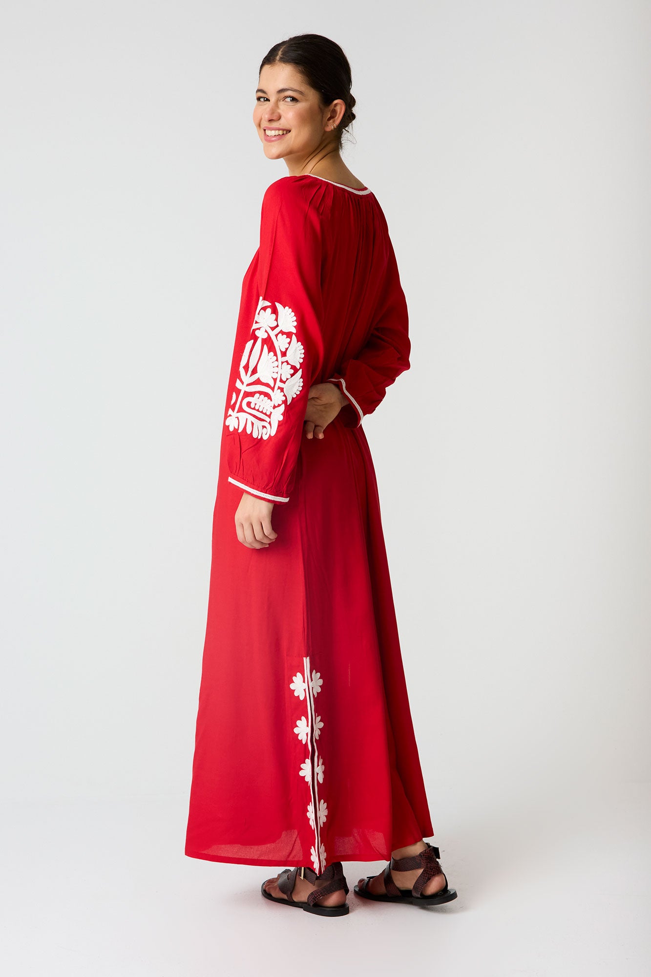 RED SAHARA KAFTAN