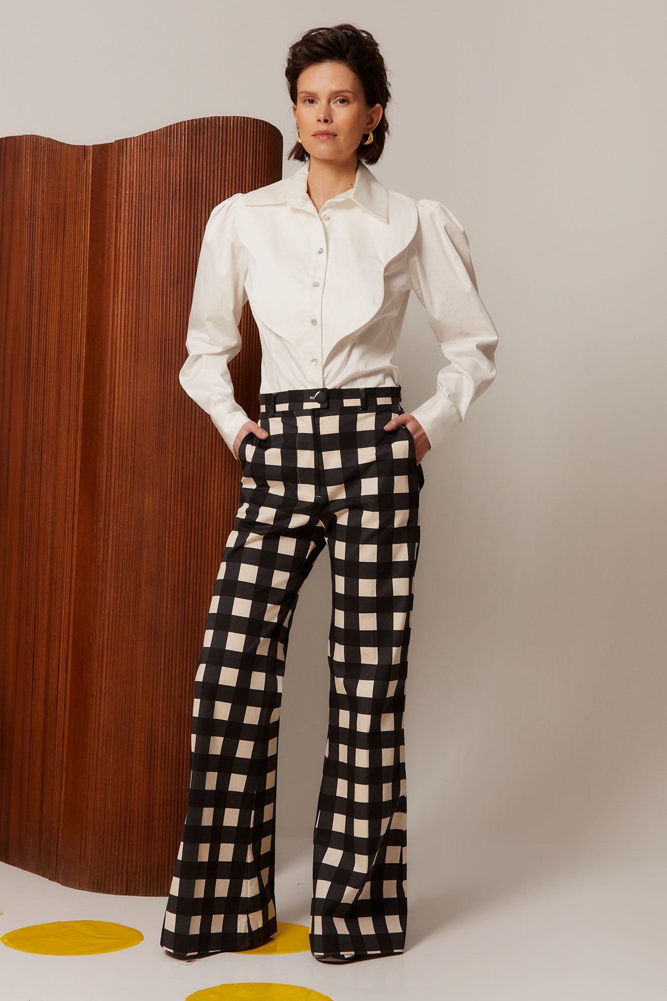 CAMISA BROOKE BLANCO