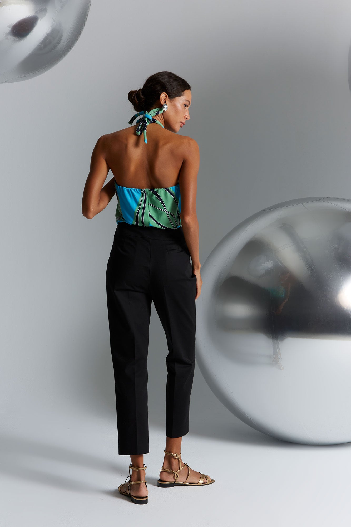 TOP CMP.014 TURQUESA