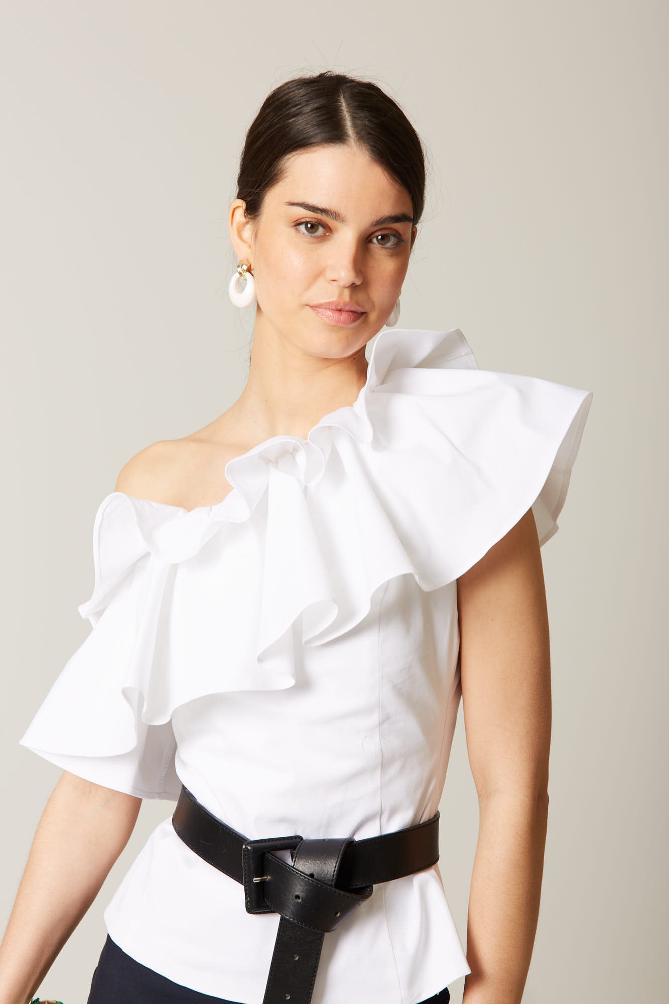 MIRELA BLANCO EARRINGS