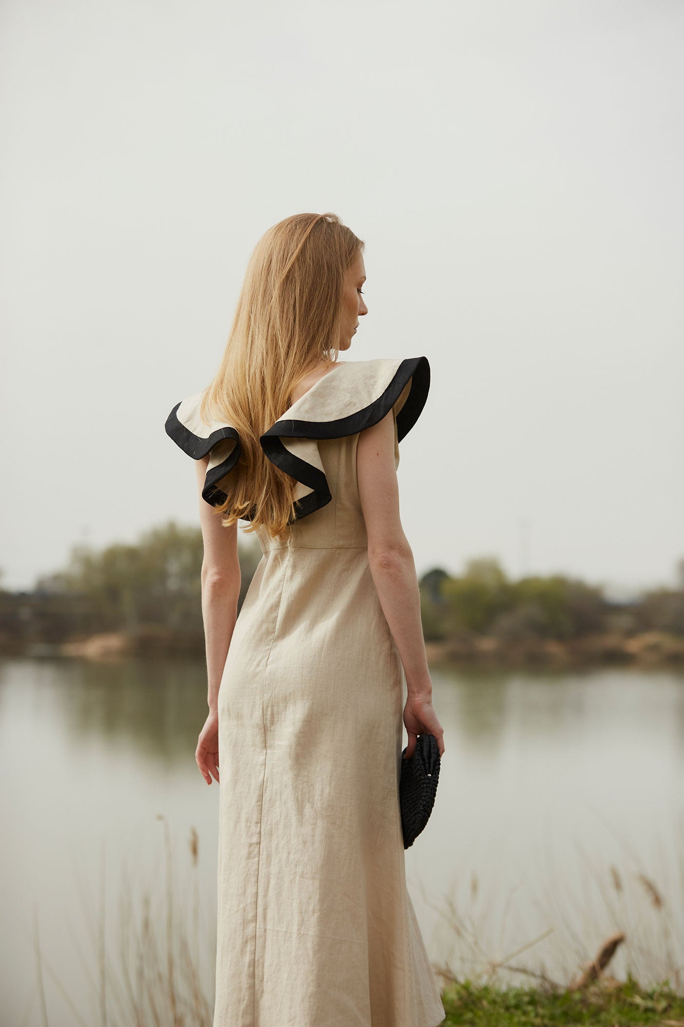 CALI R RAW DRESS
