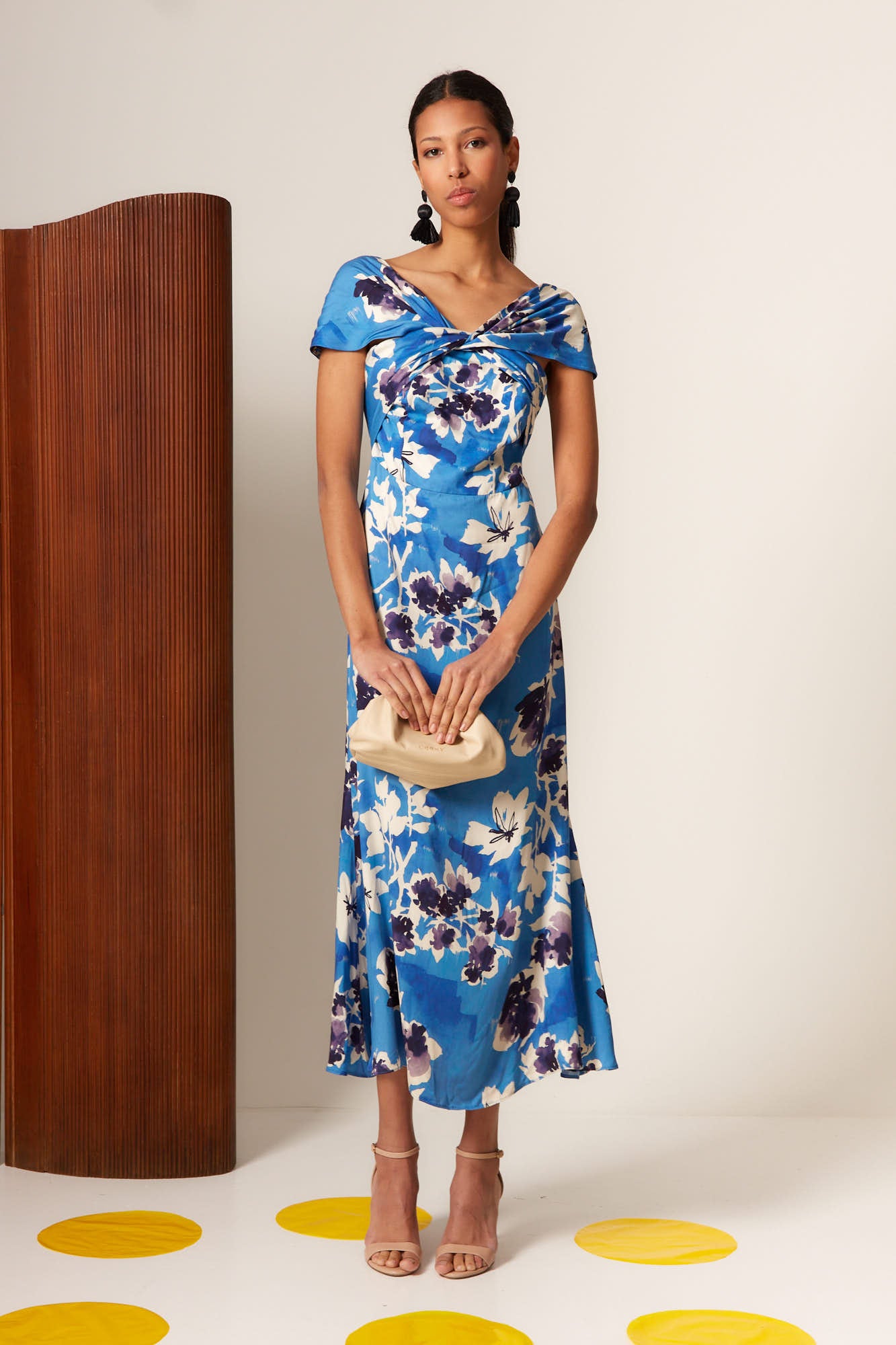 VESTIDO CAMELITA AZUL