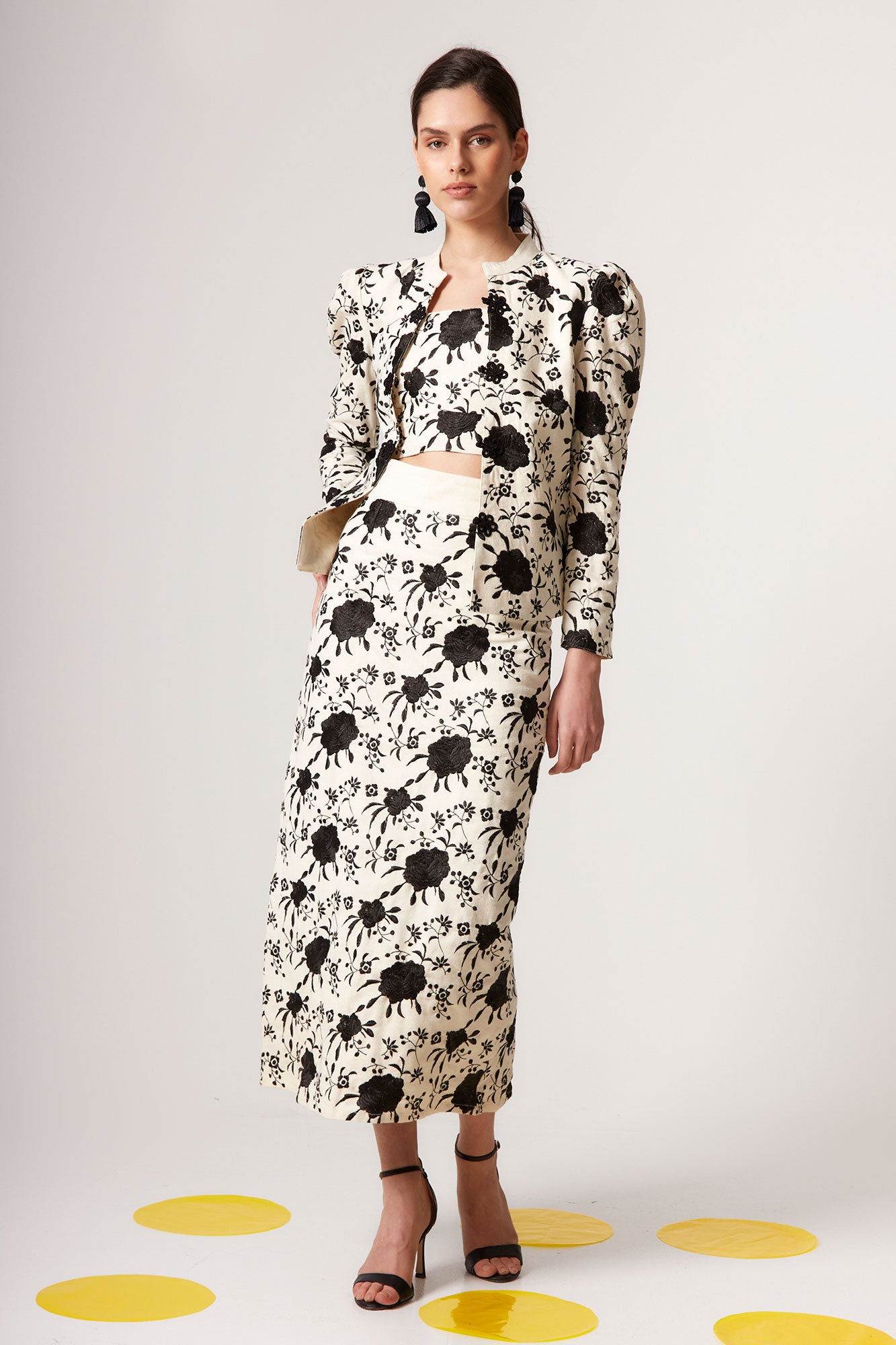 TOP LORENZA NOIR/BLANC