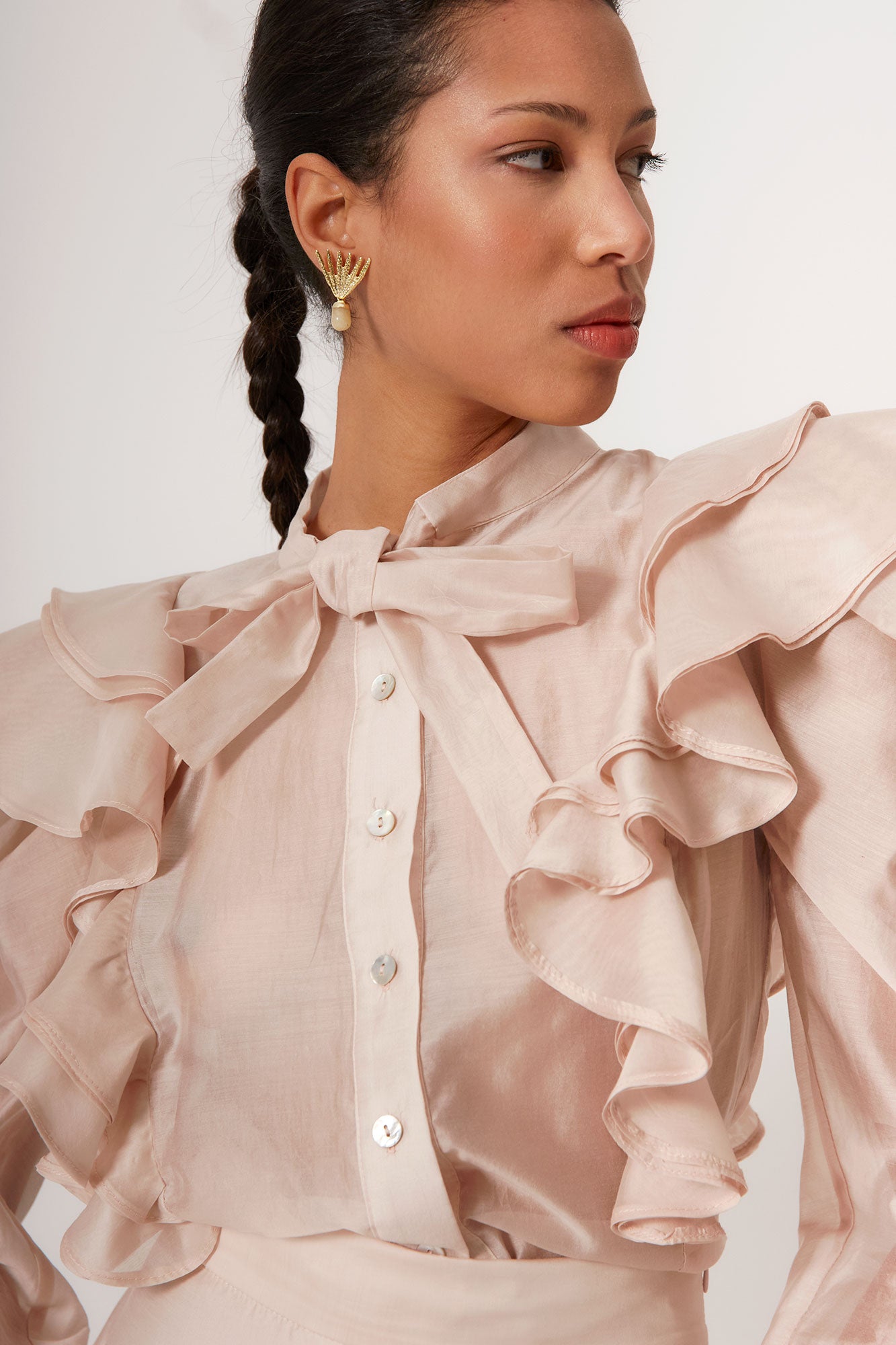 CHEMISE ELISA BEIGE