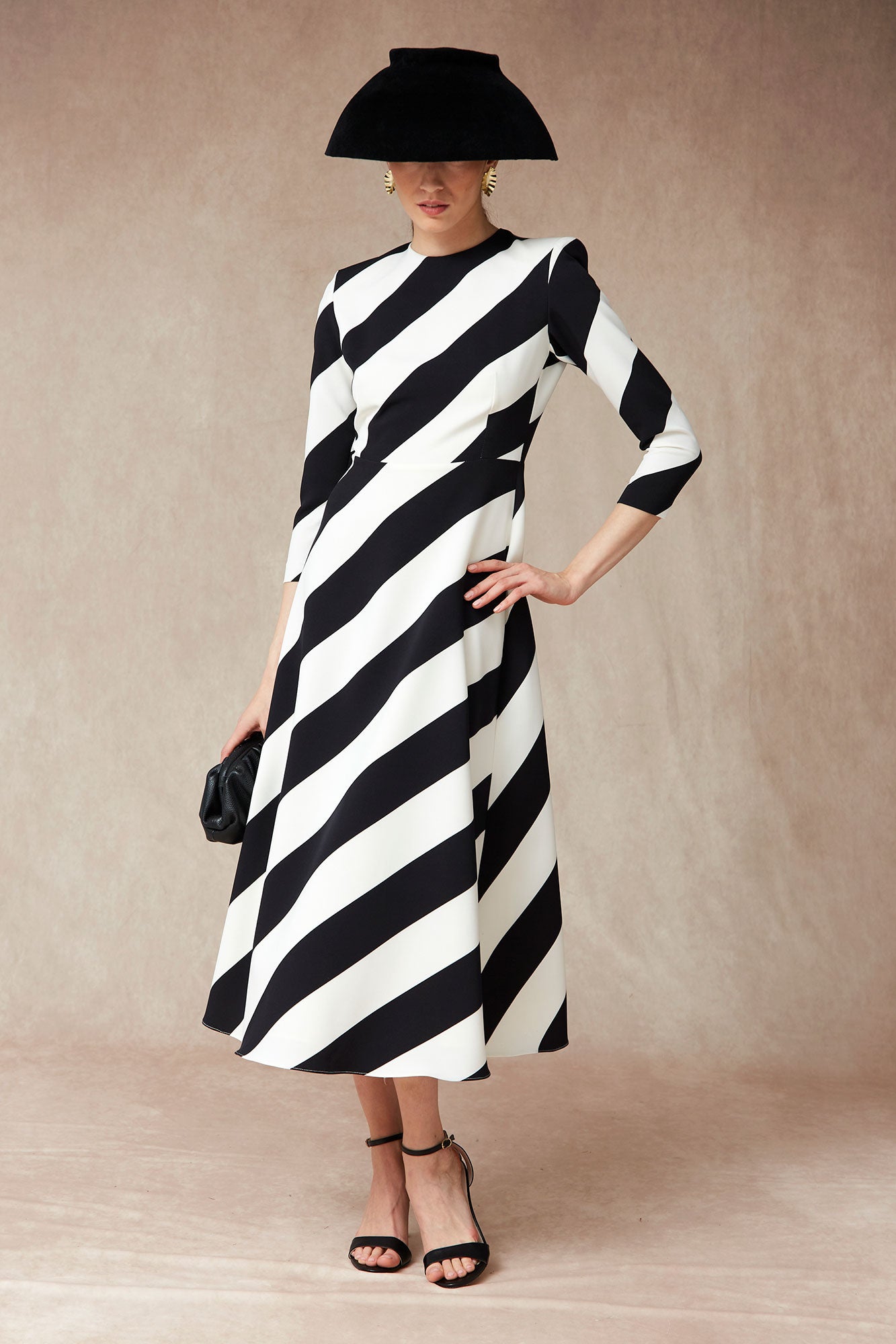 VESTIDO IZOTZ BLANCO/NEGRO