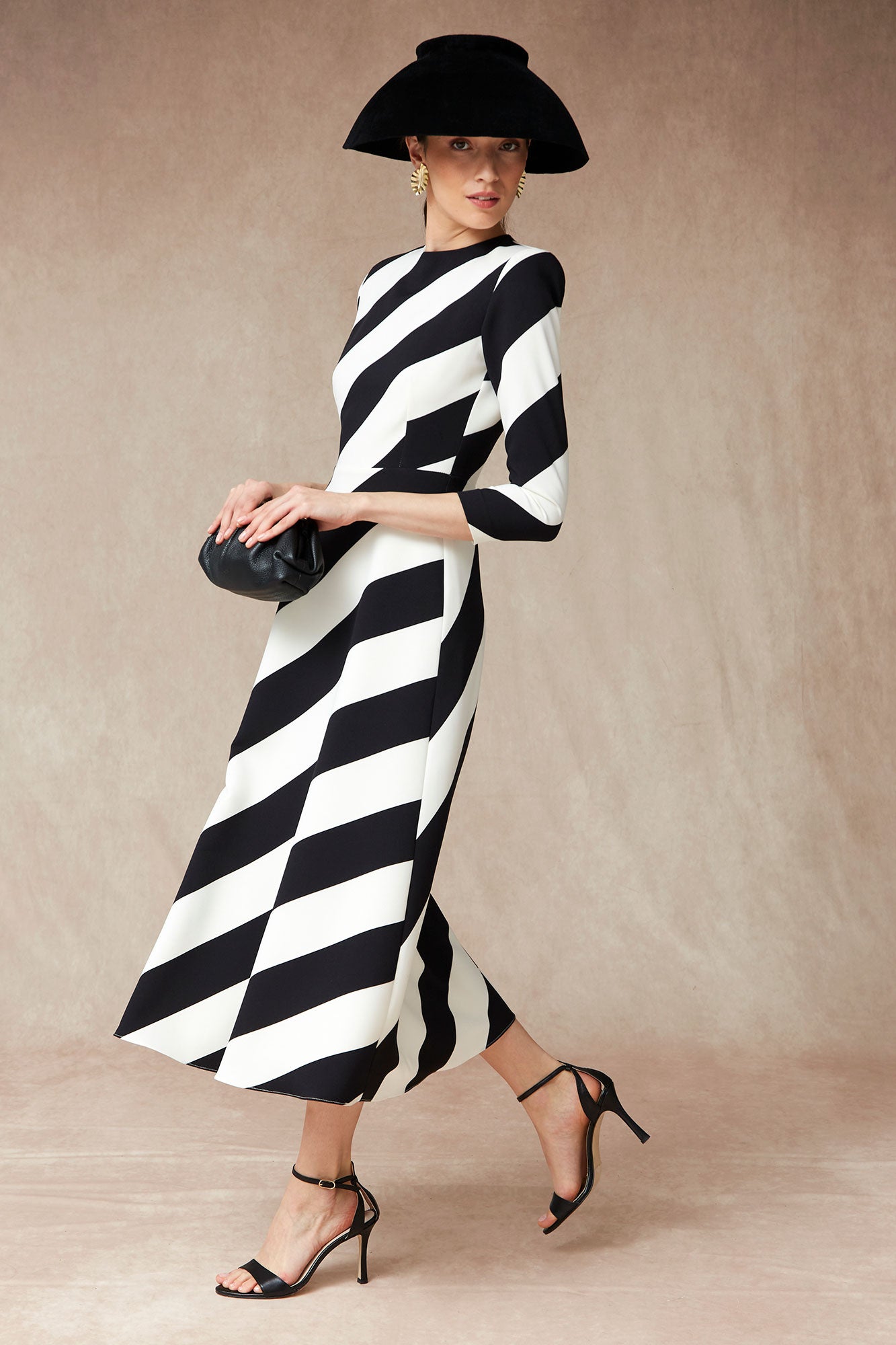 VESTIDO IZOTZ BLANCO/NEGRO