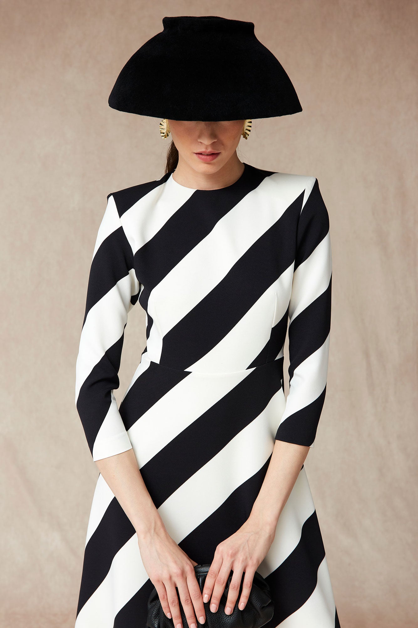 VESTIDO IZOTZ BLANCO/NEGRO