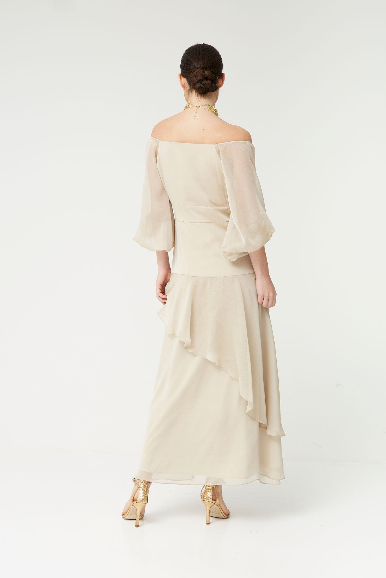 VESTIDO AINHOA BEIGE