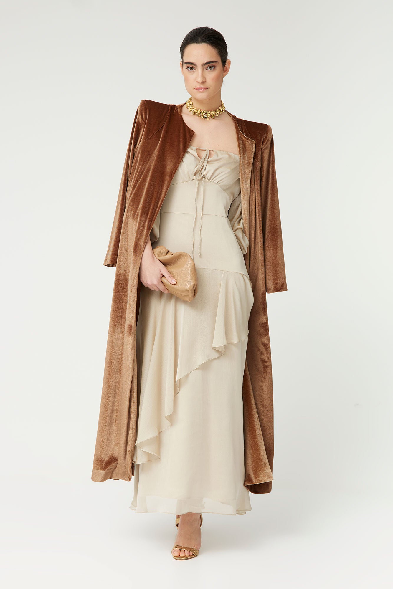 VESTIDO AINHOA BEIGE