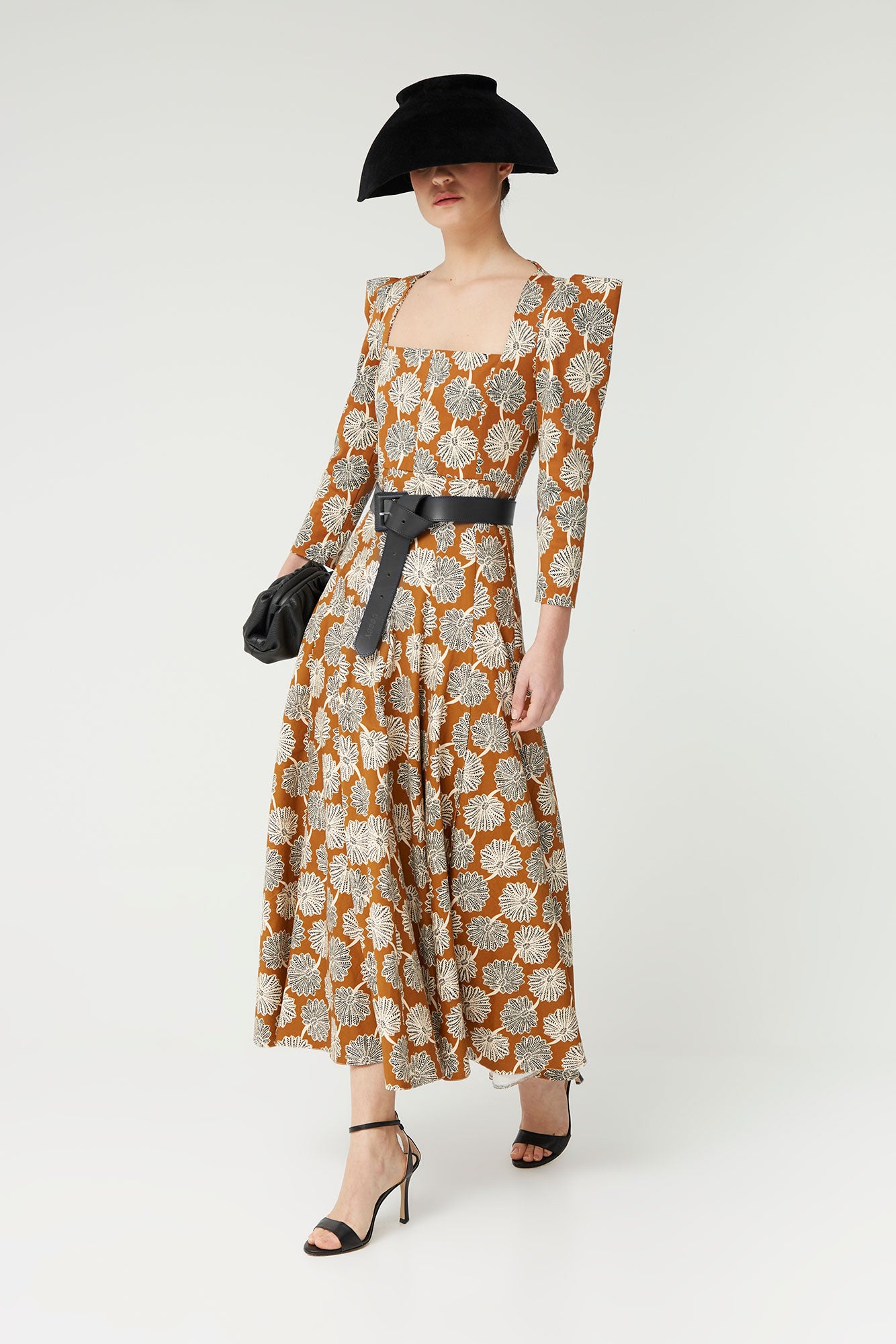 VESTIDO RENÉ MOSTARDA