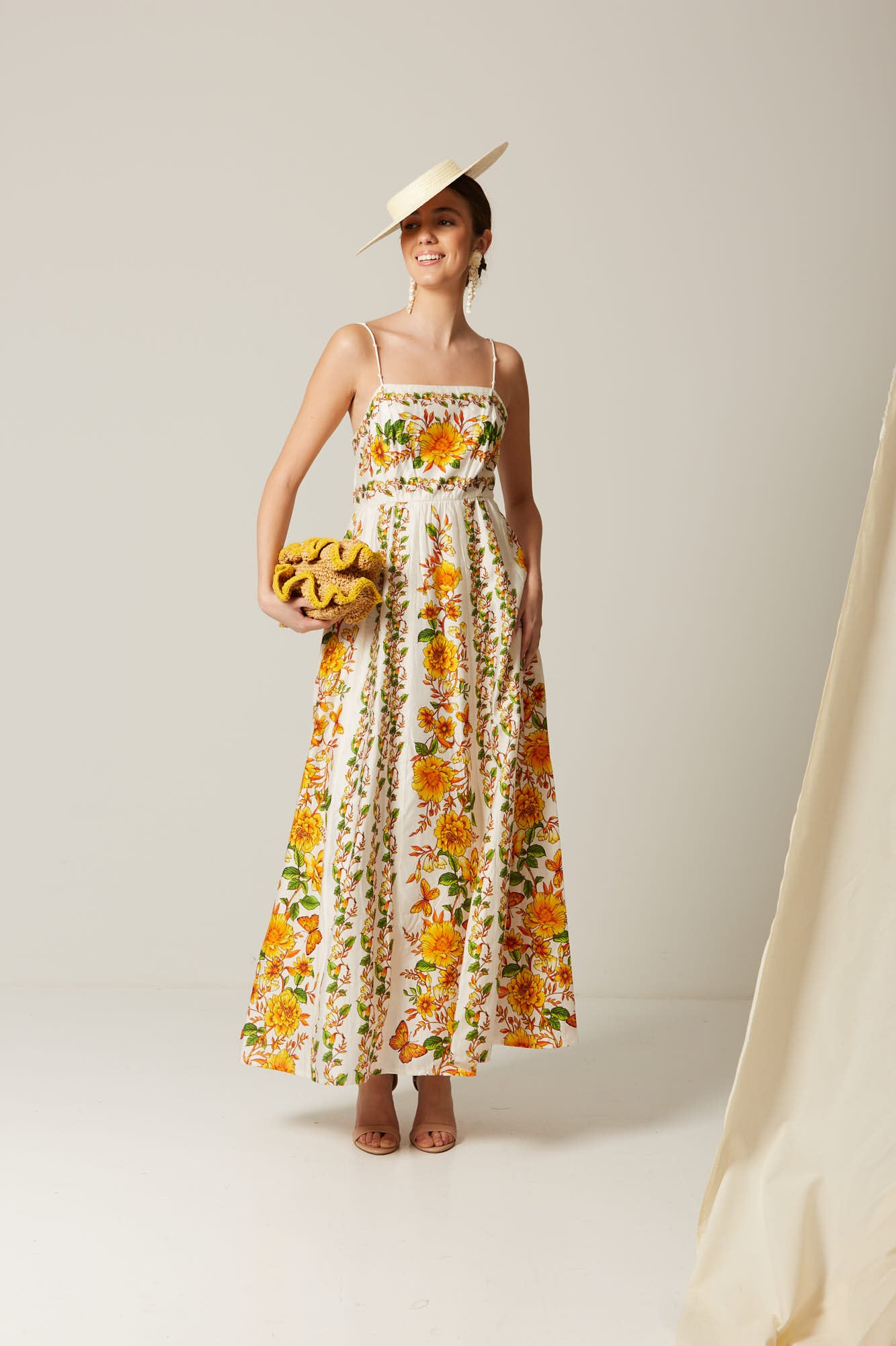 VESTIDO VERGARA AMARILLO
