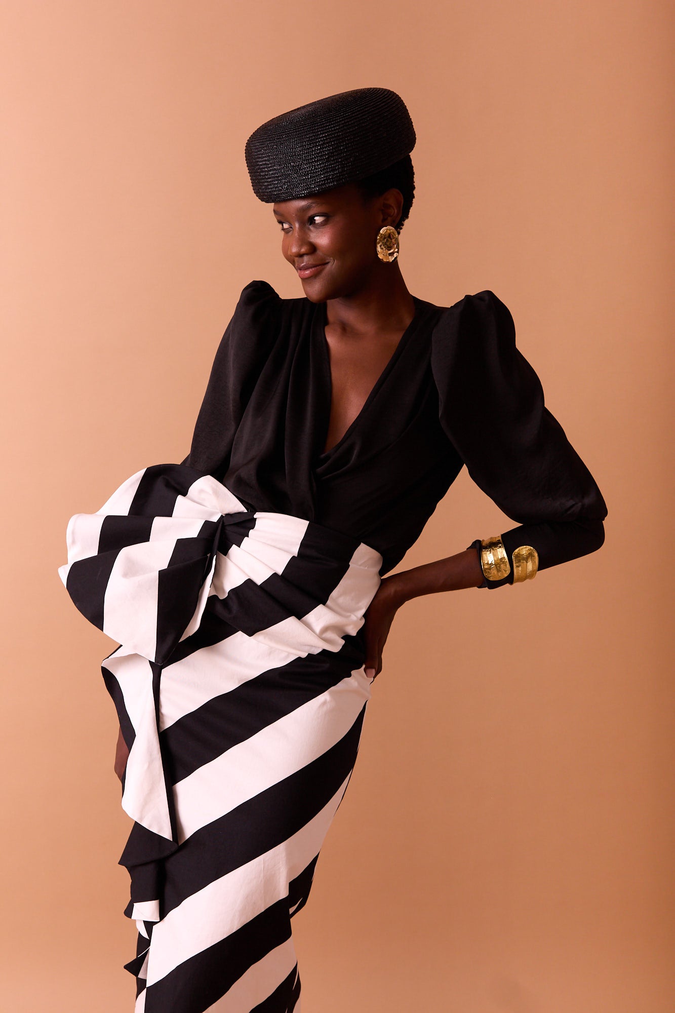 GRACIELA BLACK BLOUSE