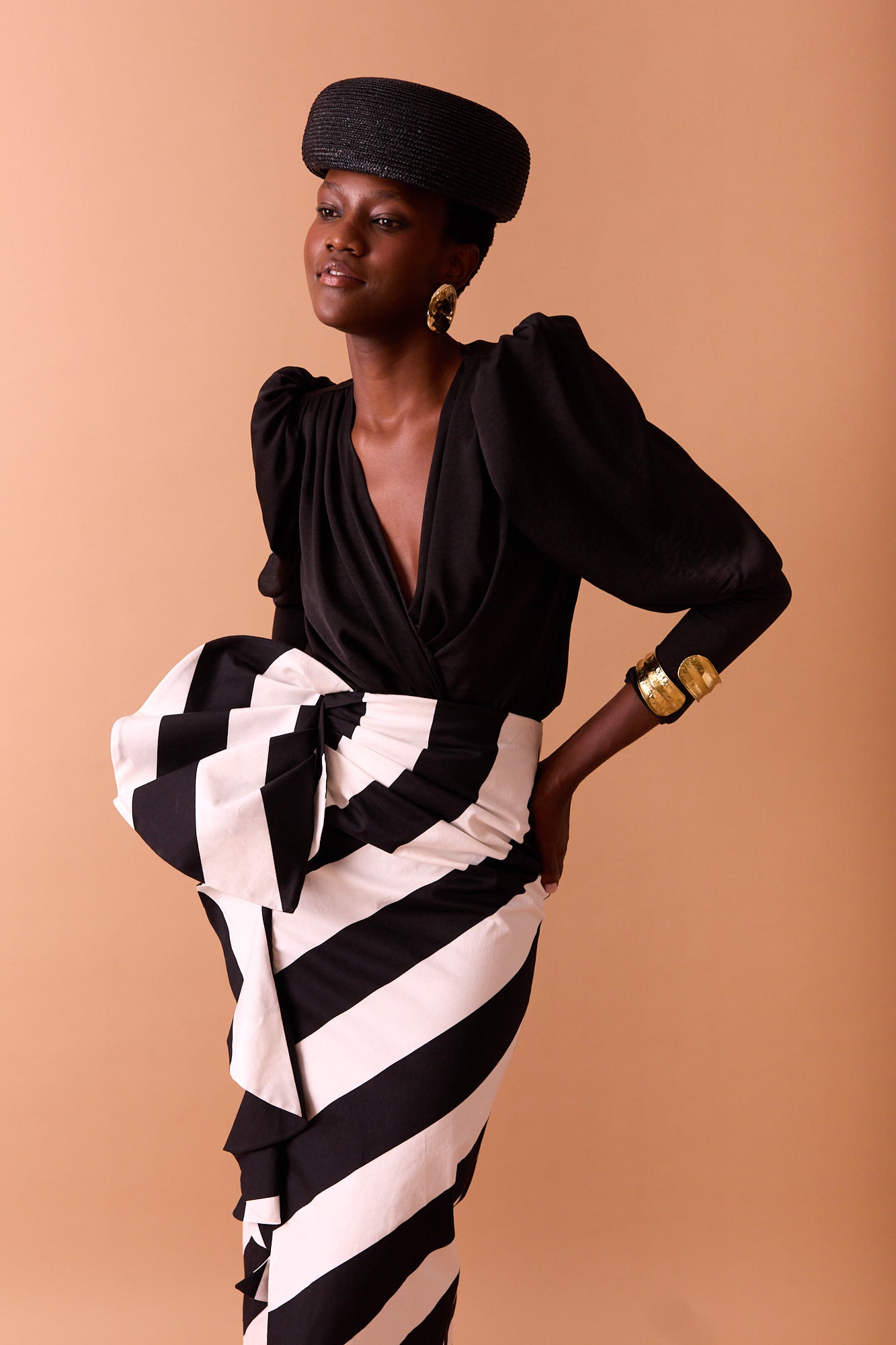 GRACIELA BLACK BLOUSE