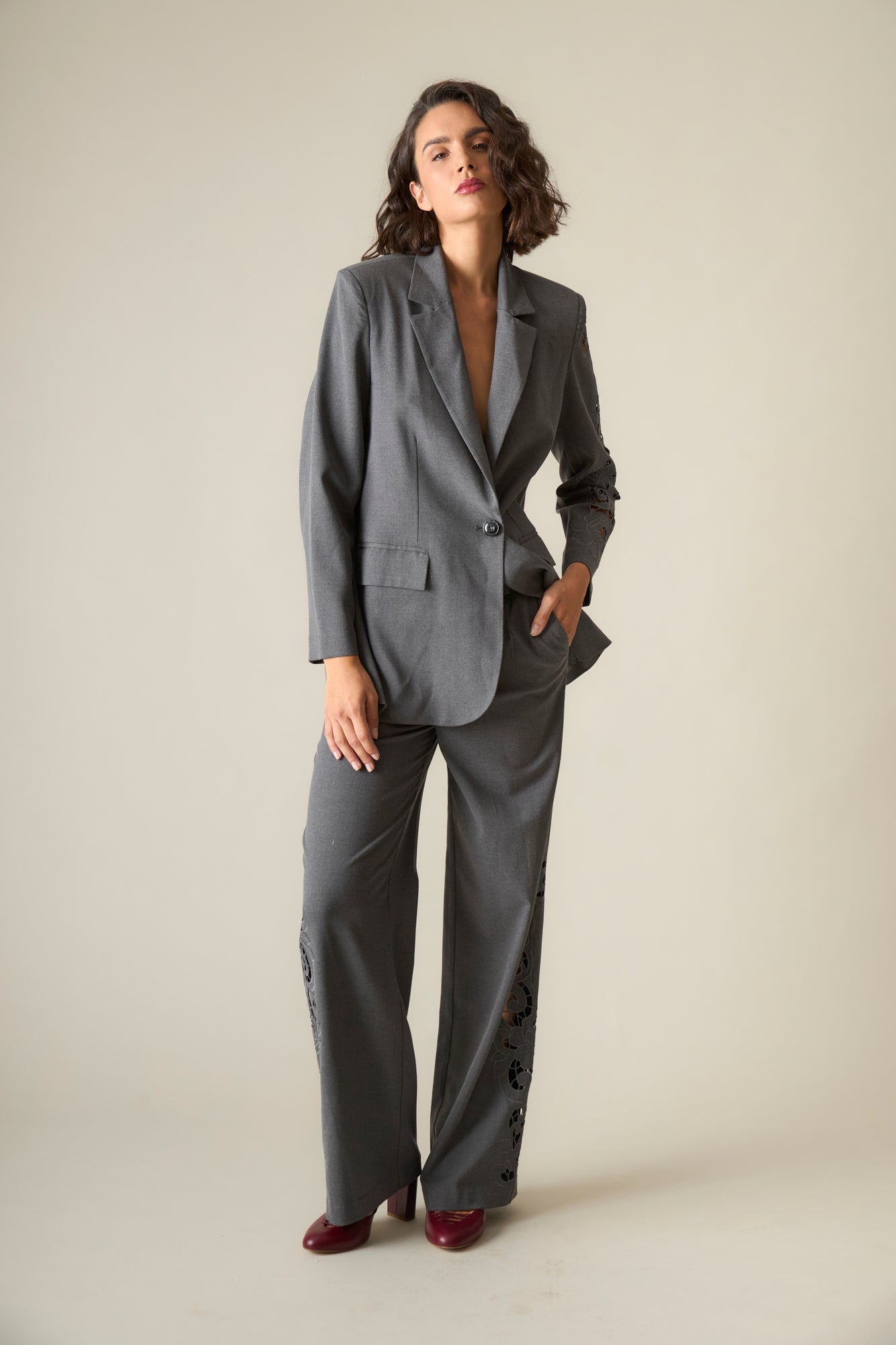 PANTALON ZOLA GRIS