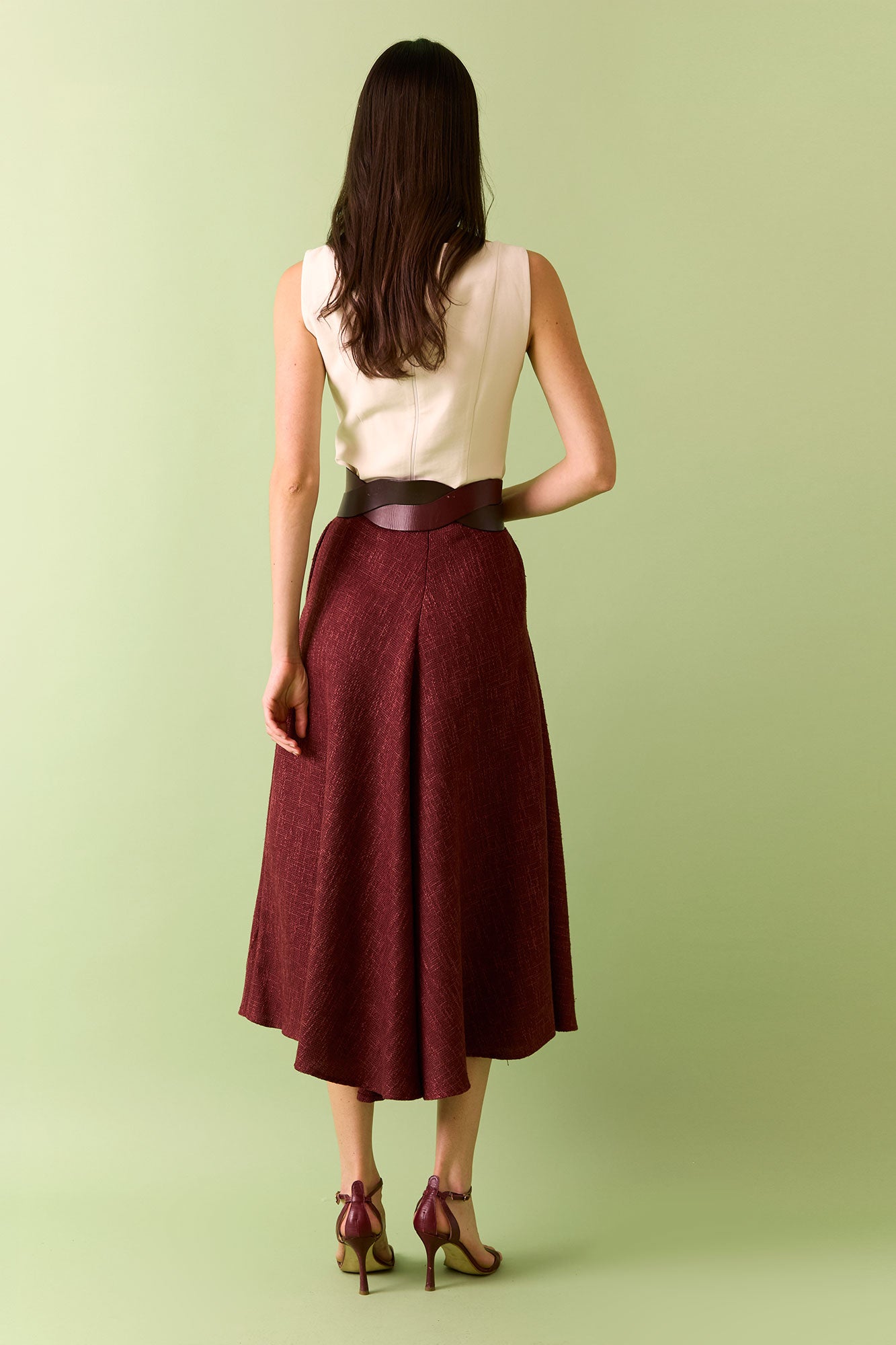 FALDA PERSEFONE GRANATE