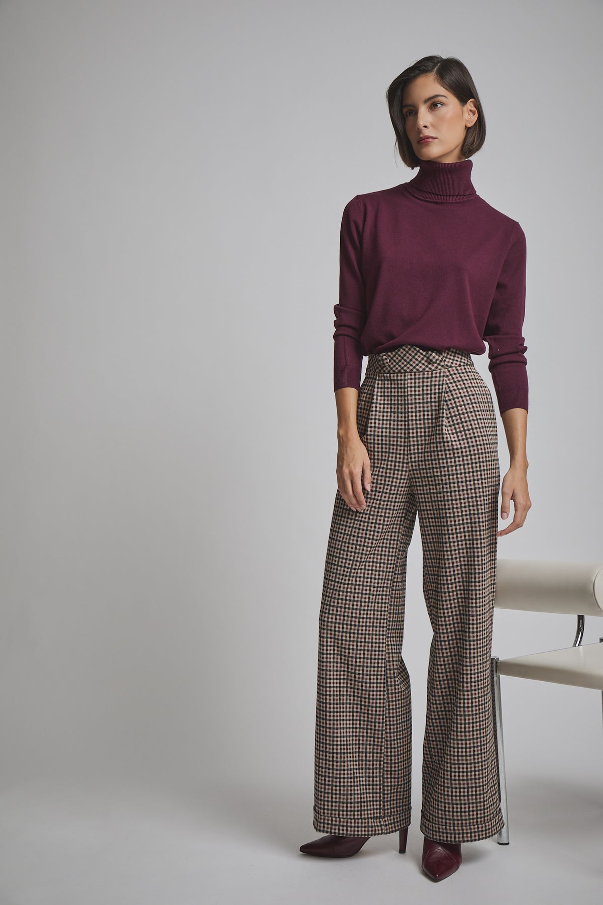 PANTALON AIMAR GRANATE