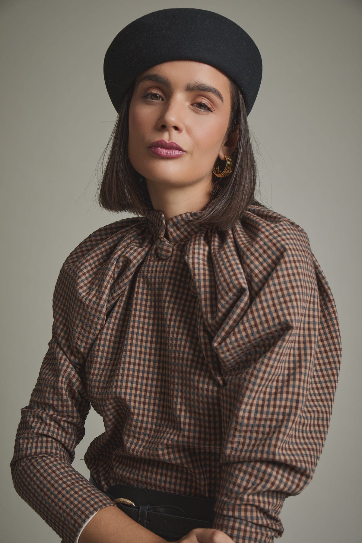 TOP ORIONA MARRON