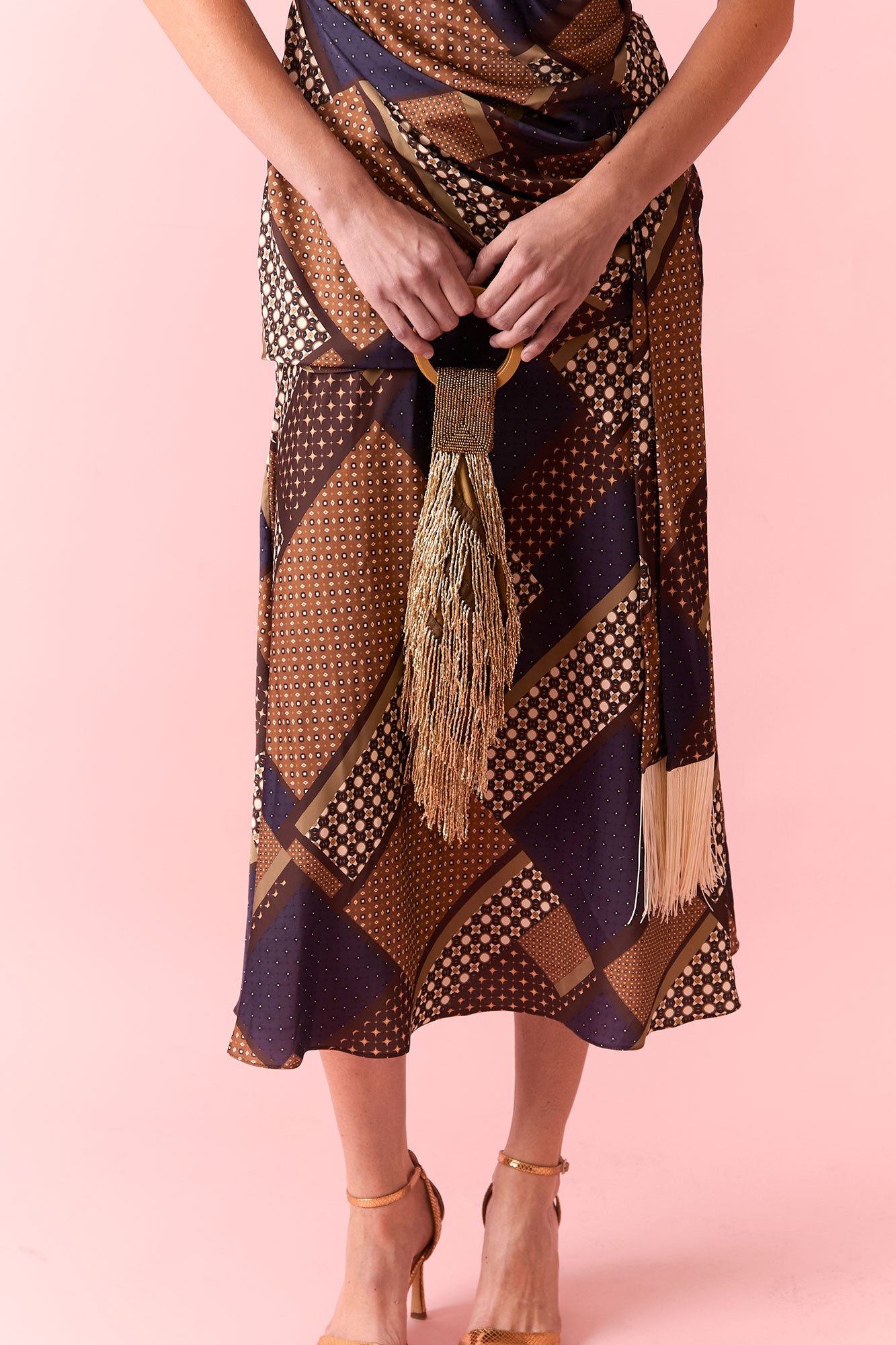 BOLSO ECLIPSE DORADO