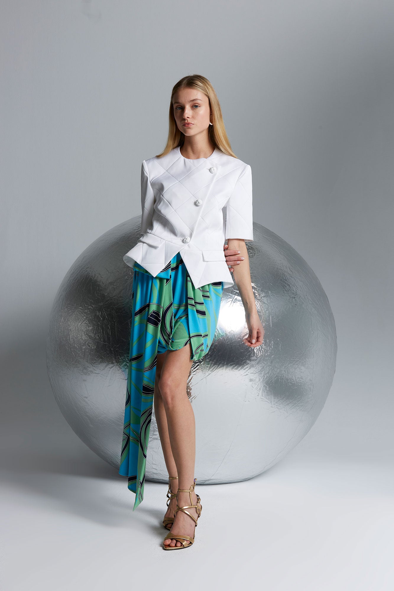SKIRT CMP.034 TURQUOISE