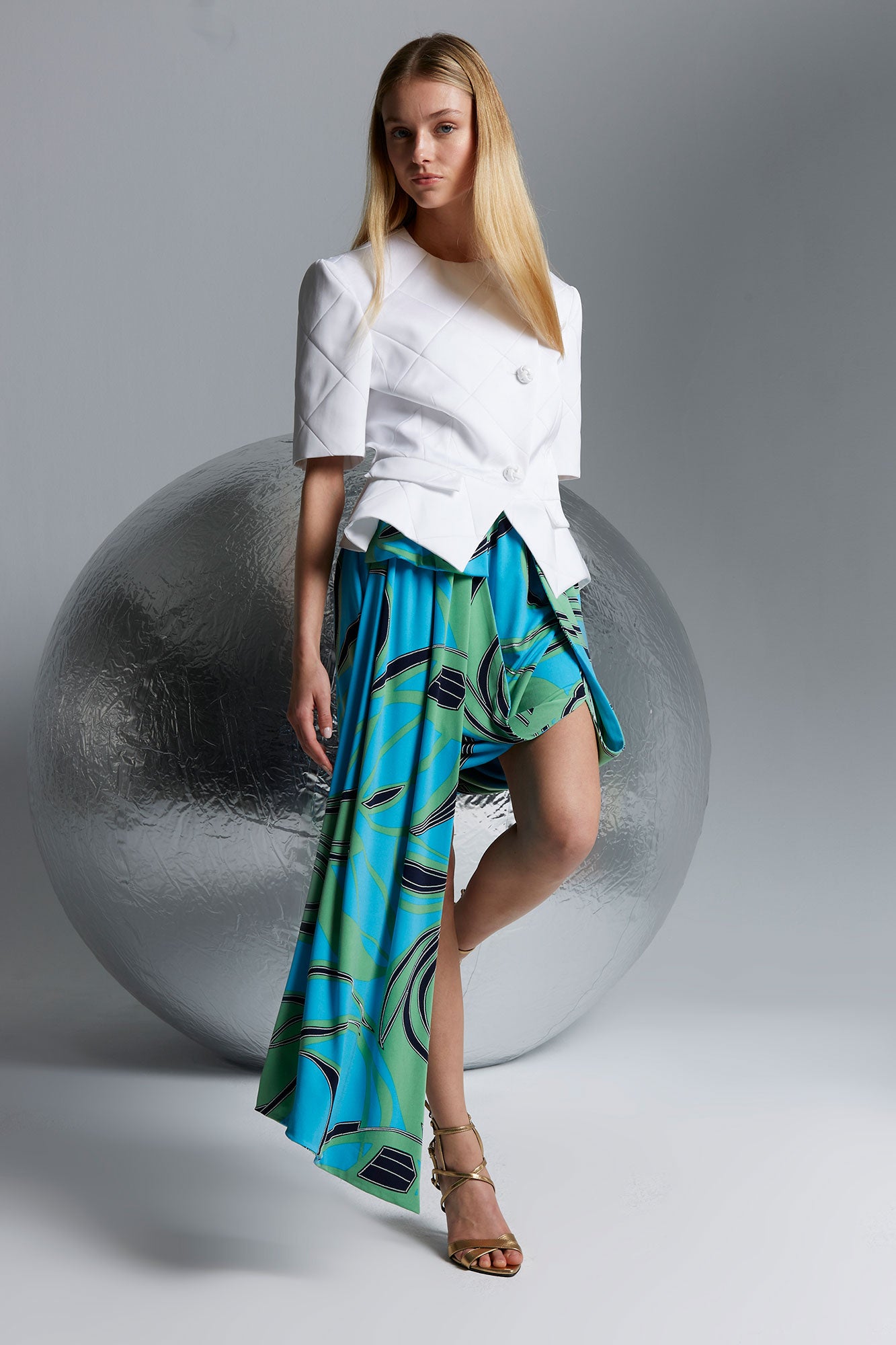 SKIRT CMP.034 TURQUOISE