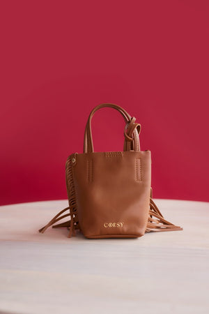 BOLSO FLECOMINIMARRON 