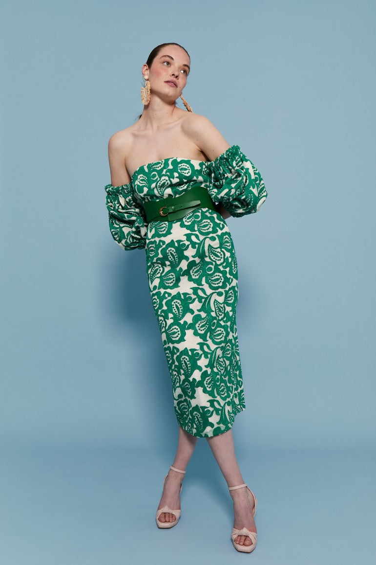 VESTIDO LEOPOLDAVERDE 