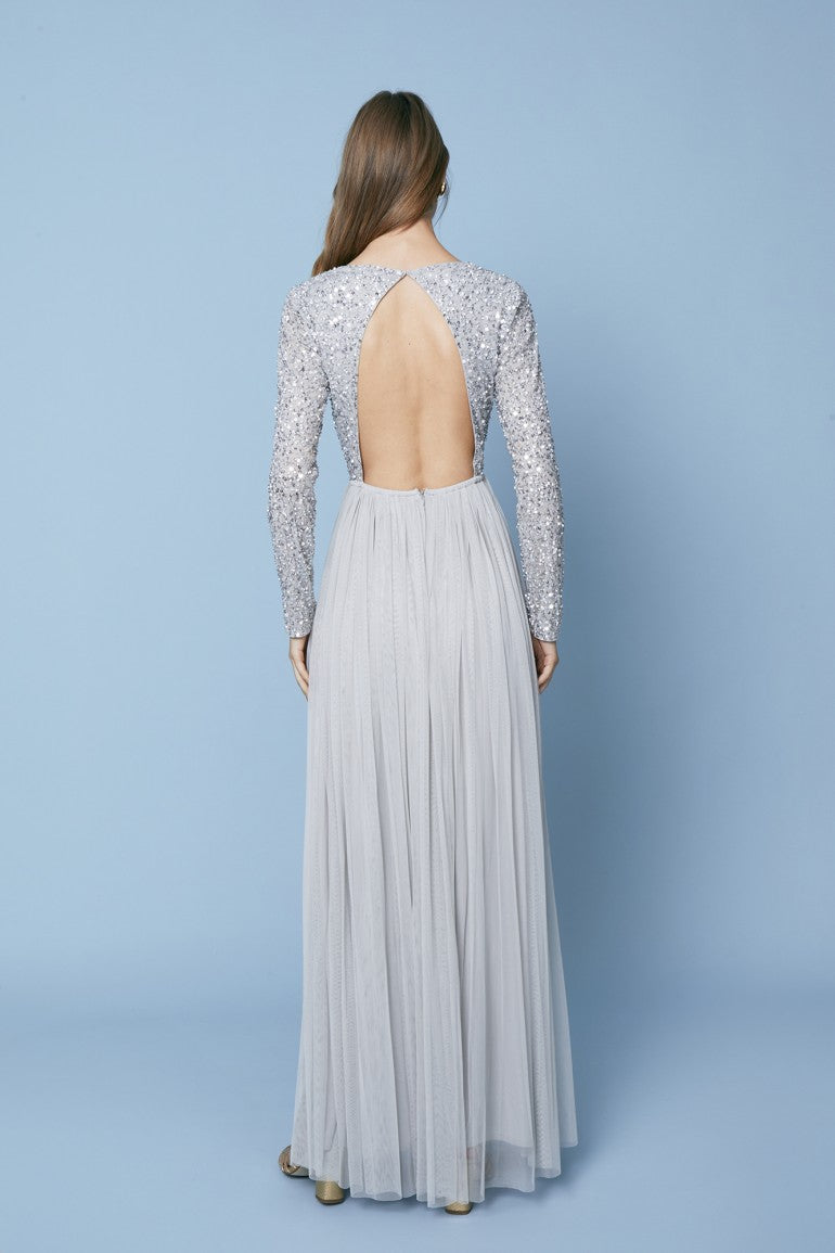VESTIDO ROMEAAGUAMARINA 