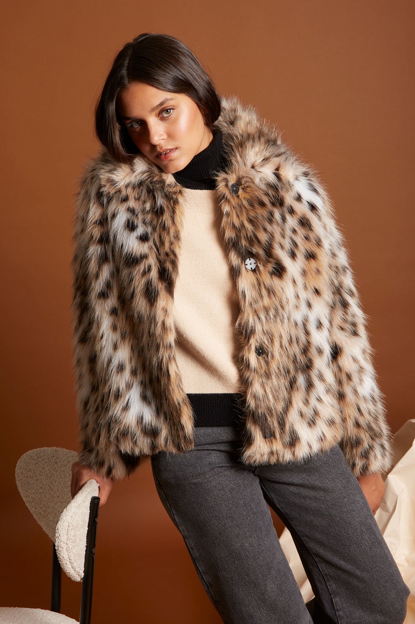 CHAQUETA LENALEOPARDO 