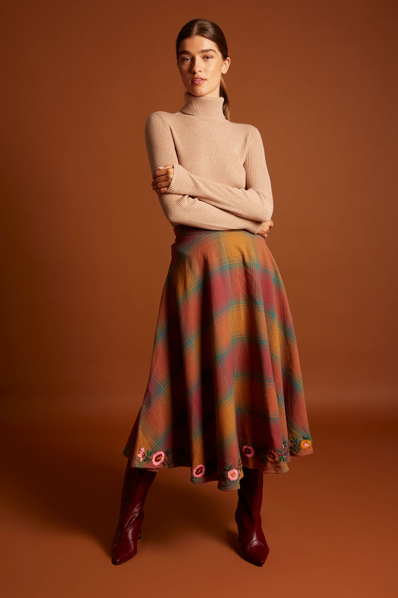 FALDA VIVIANAMULTICOLOR 