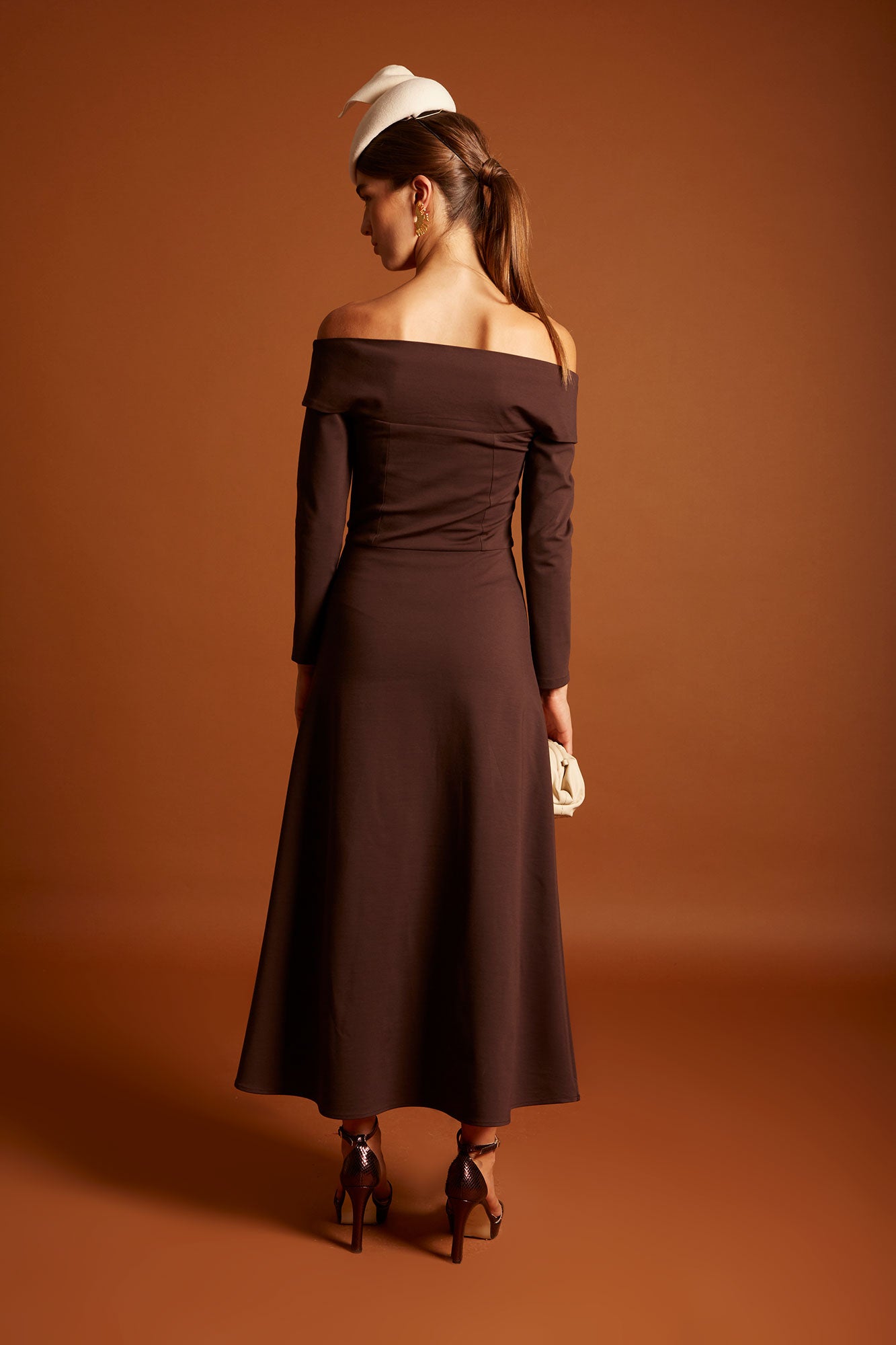 VESTIDO LORIAFWCHOCOLATE 