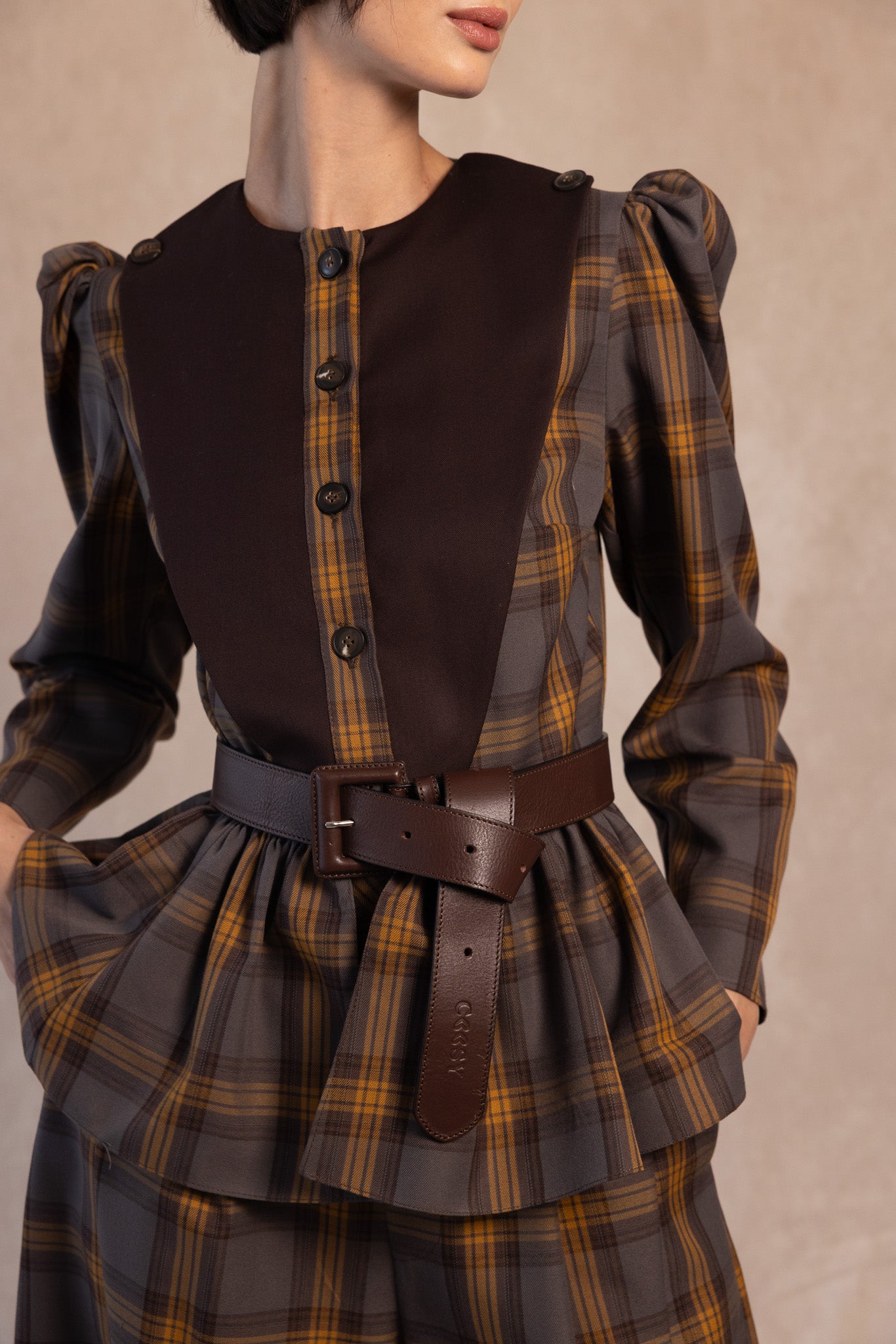 CHAQUETA OCTAVIAMARRÓN 