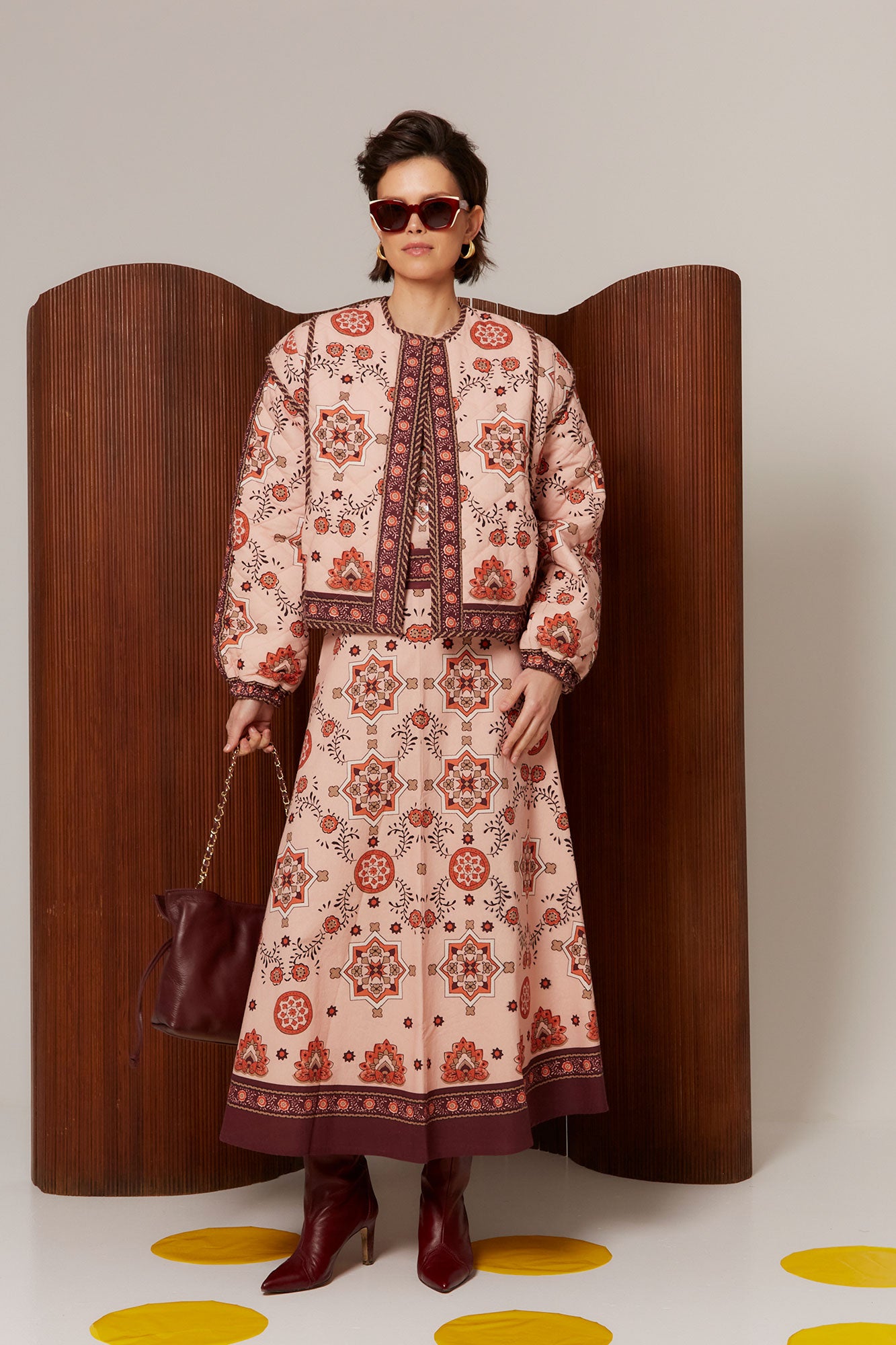 CHAQUETA MOSAICOROSA 