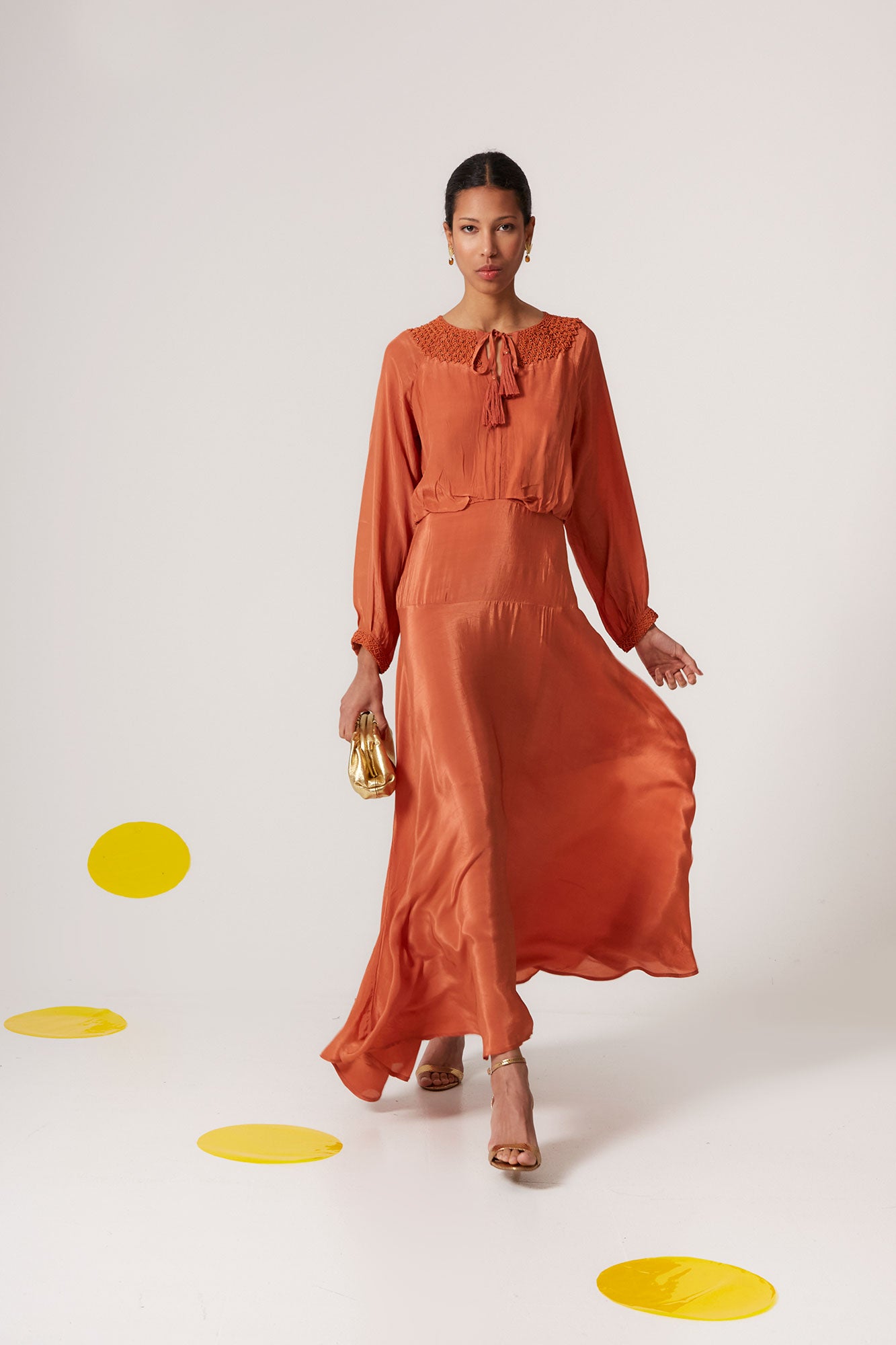 VESTIDO CORINATERRACOTA 