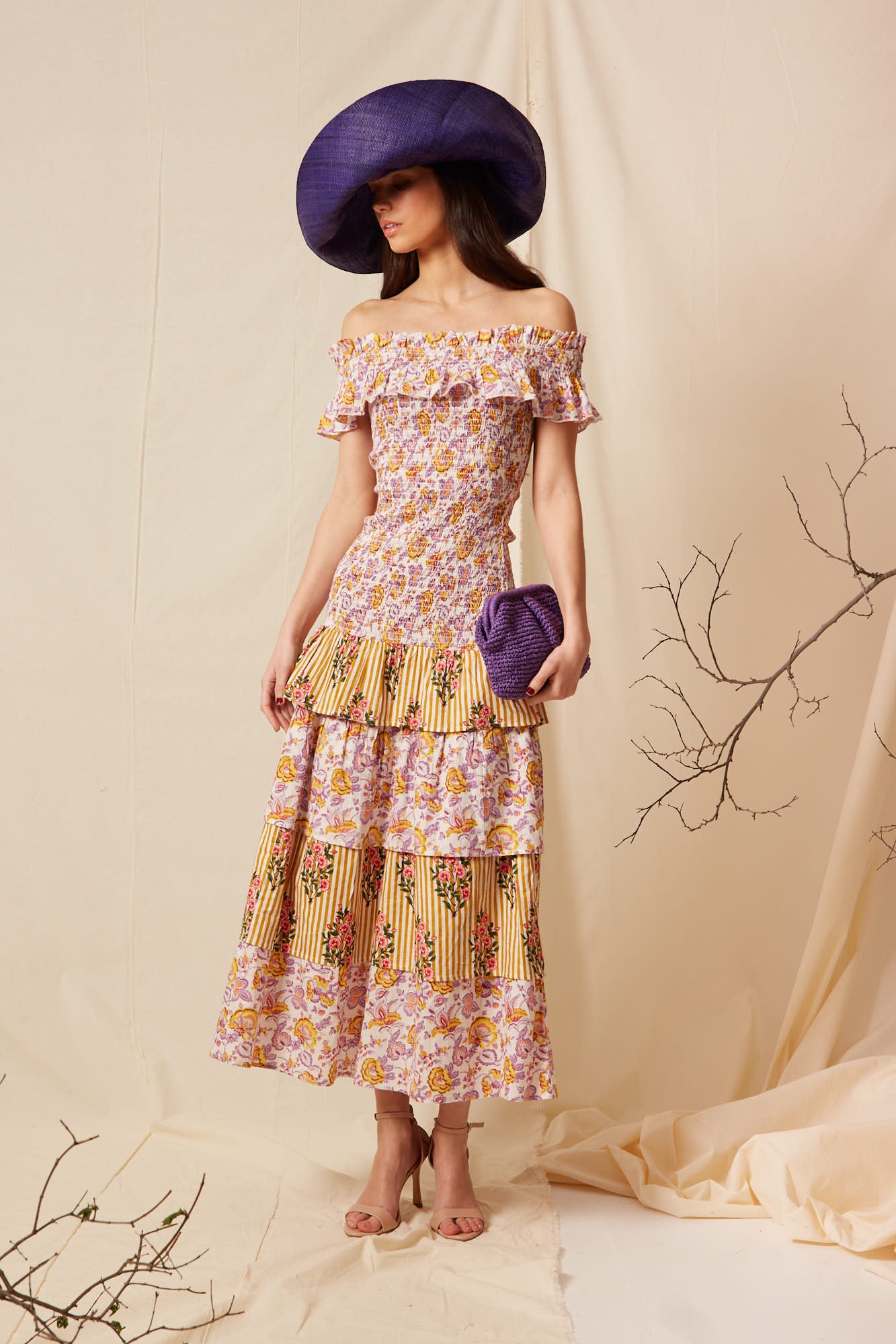 VESTIDO NAPOLIESTAMPADO 